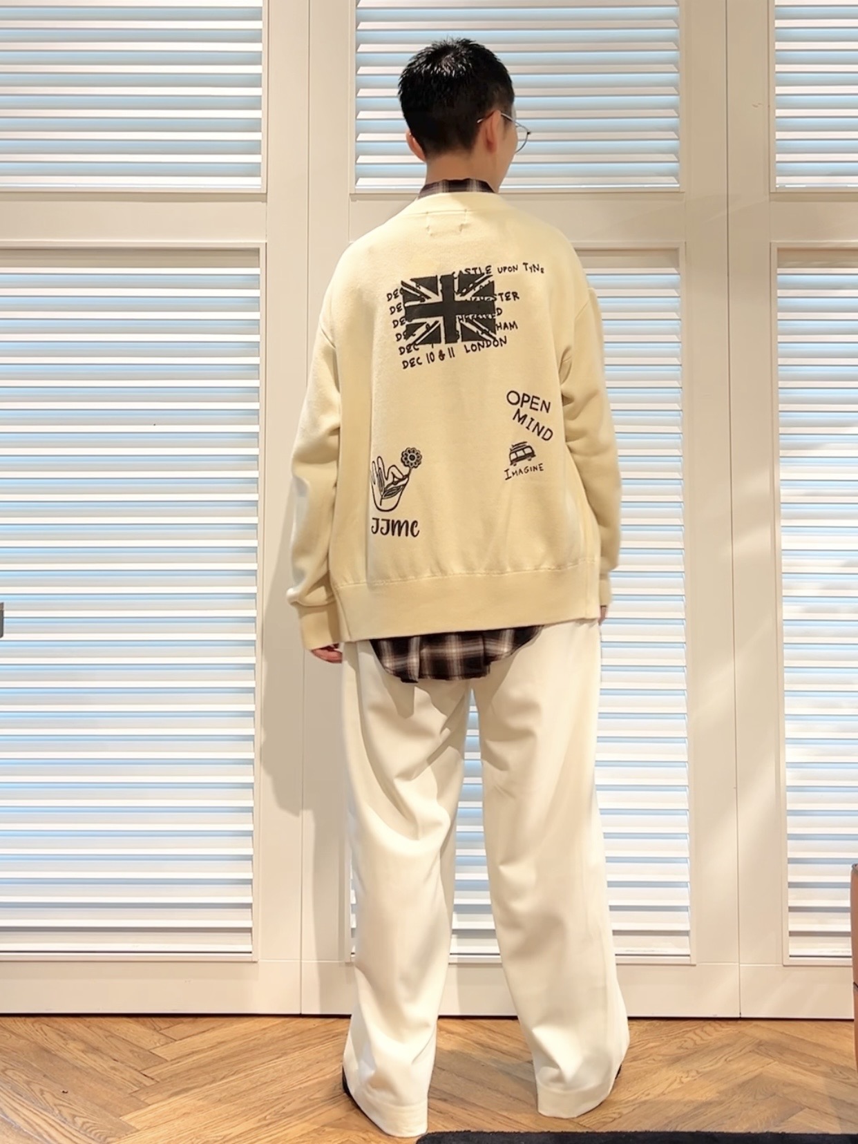 OCHIAIさんの「DRESSTERIOR｜【ウォッシャブル】ビエラオンブレチェックシャツ」を使ったコーディネート