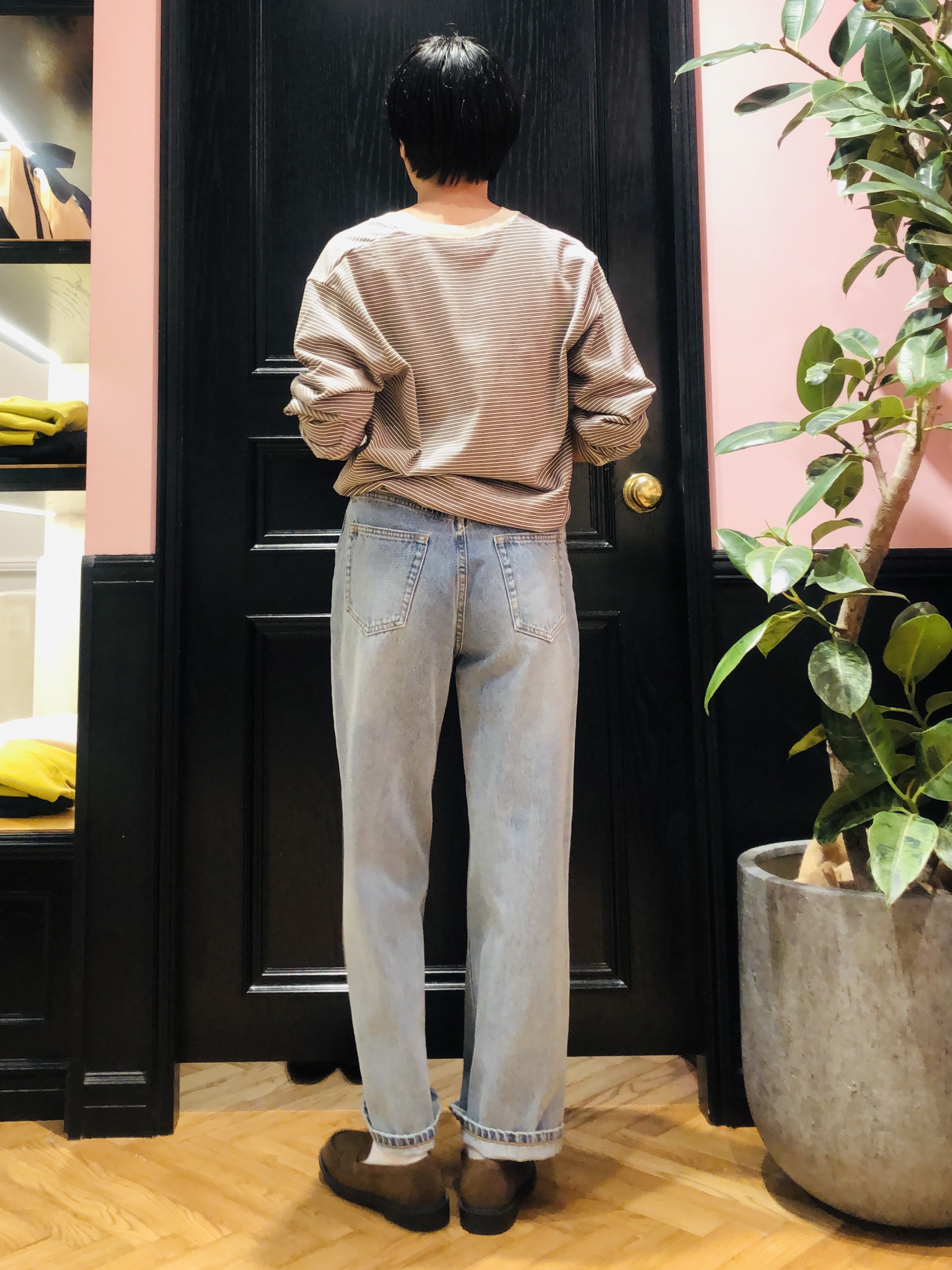 OGATAさんの「DRESSTERIOR｜◆BATONER（バトナー）BLOWSING Vネック　ロングスリーブ」を使ったコーディネート
