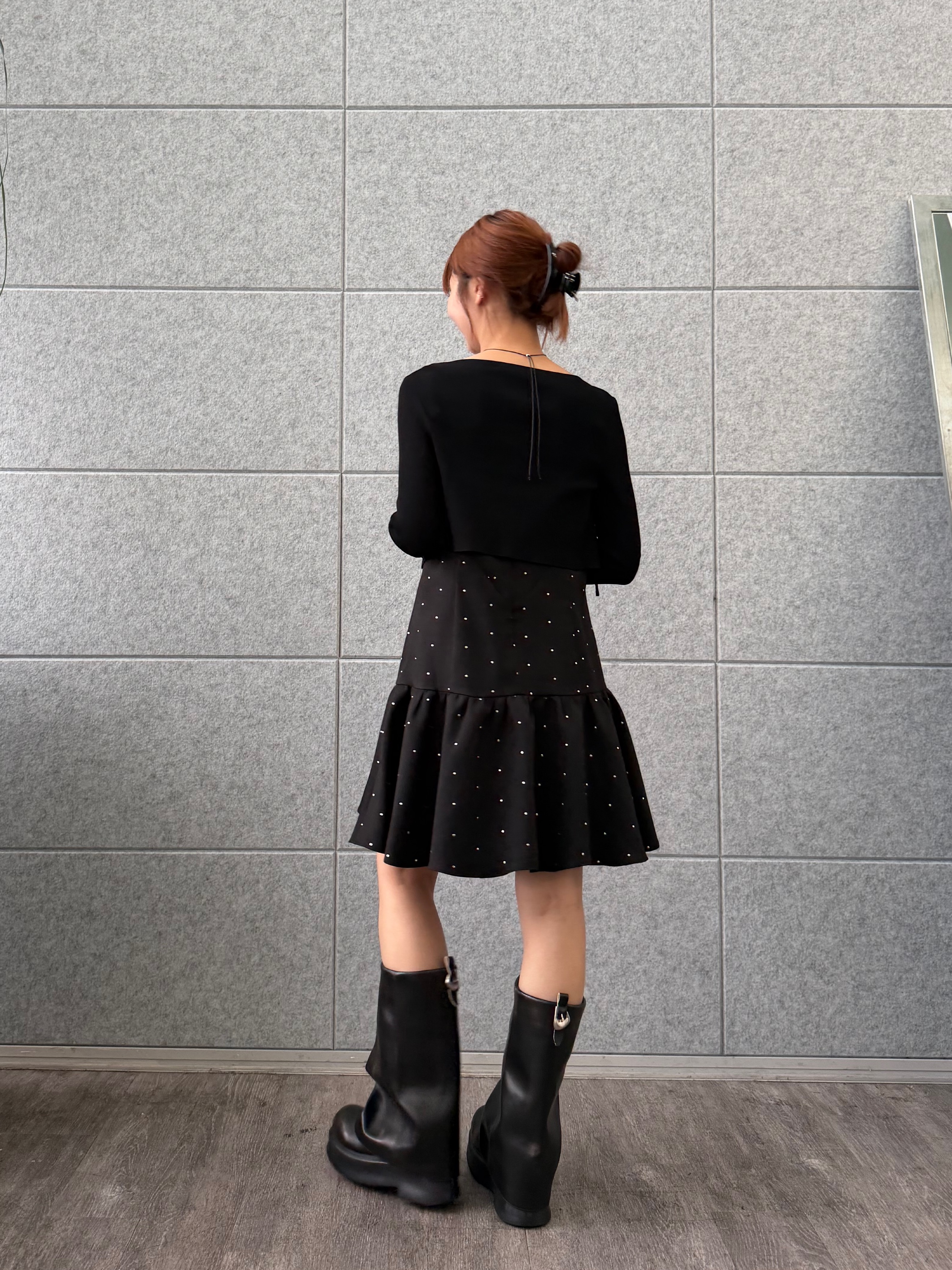 kanamiさんの「CODE A｜【Re】stretch hook cardigan」を使ったコーディネート