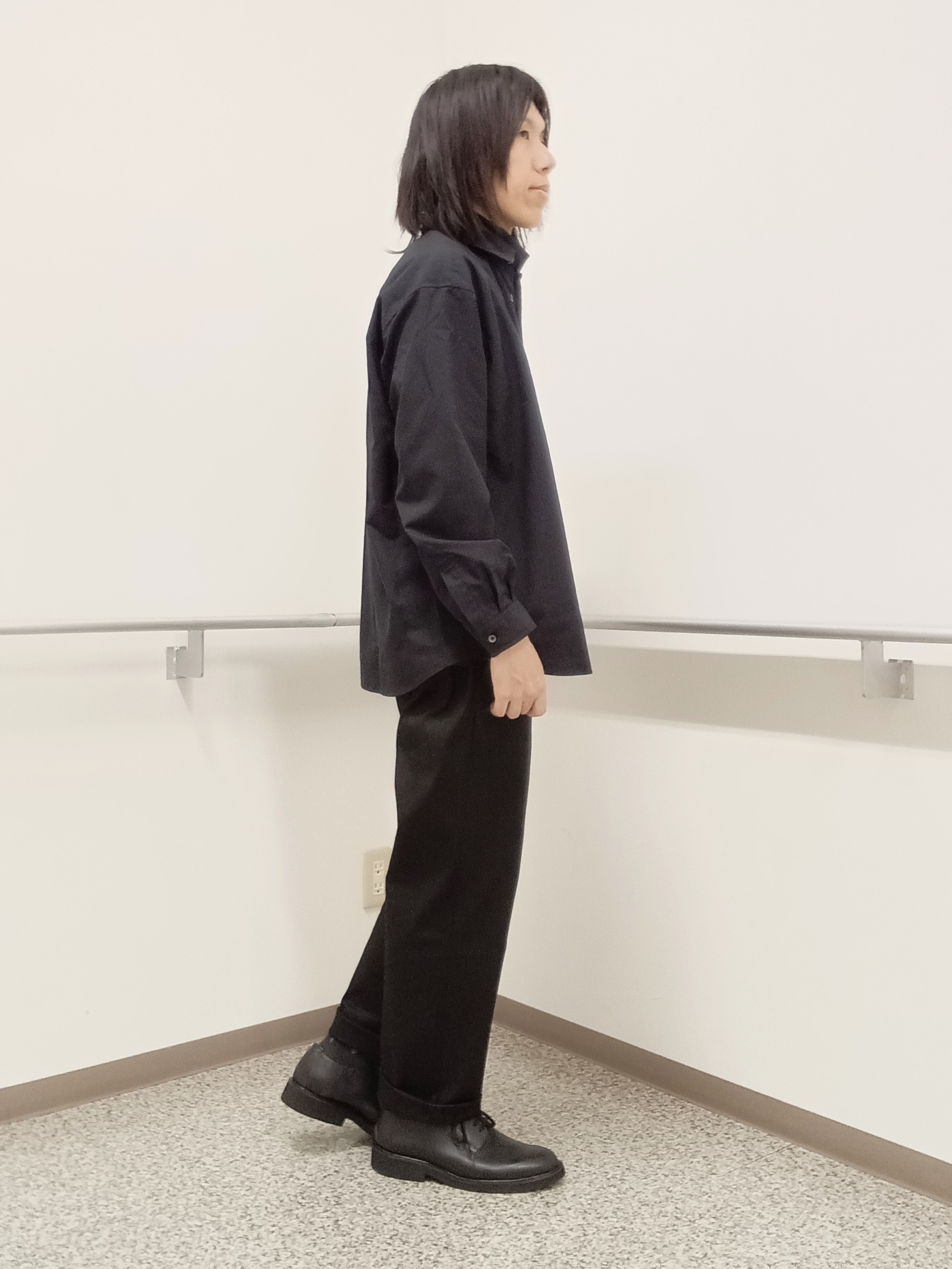 moritaさんの「TAKEO KIKUCHI｜【日本製/Sサイズ～】リラックスフィットシャツ」を使ったコーディネート