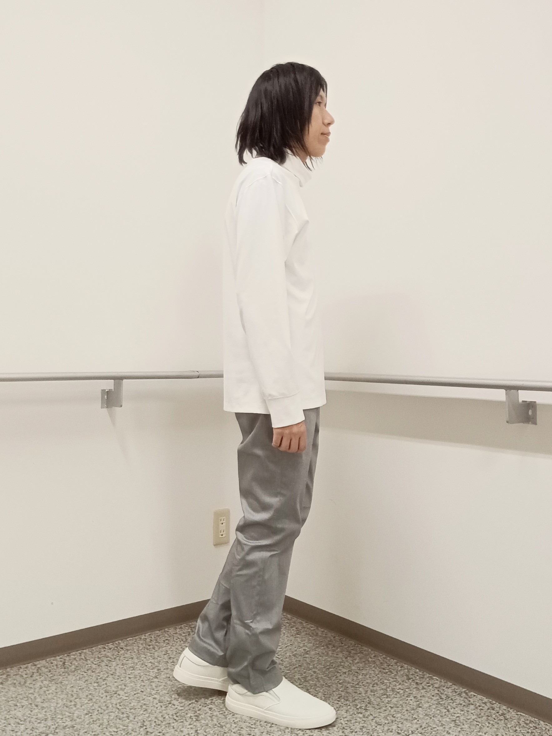 moritaさんの「TAKEO KIKUCHI｜【抗菌防臭/シーズンレス】シアサッカー ジャージシャツ」を使ったコーディネート
