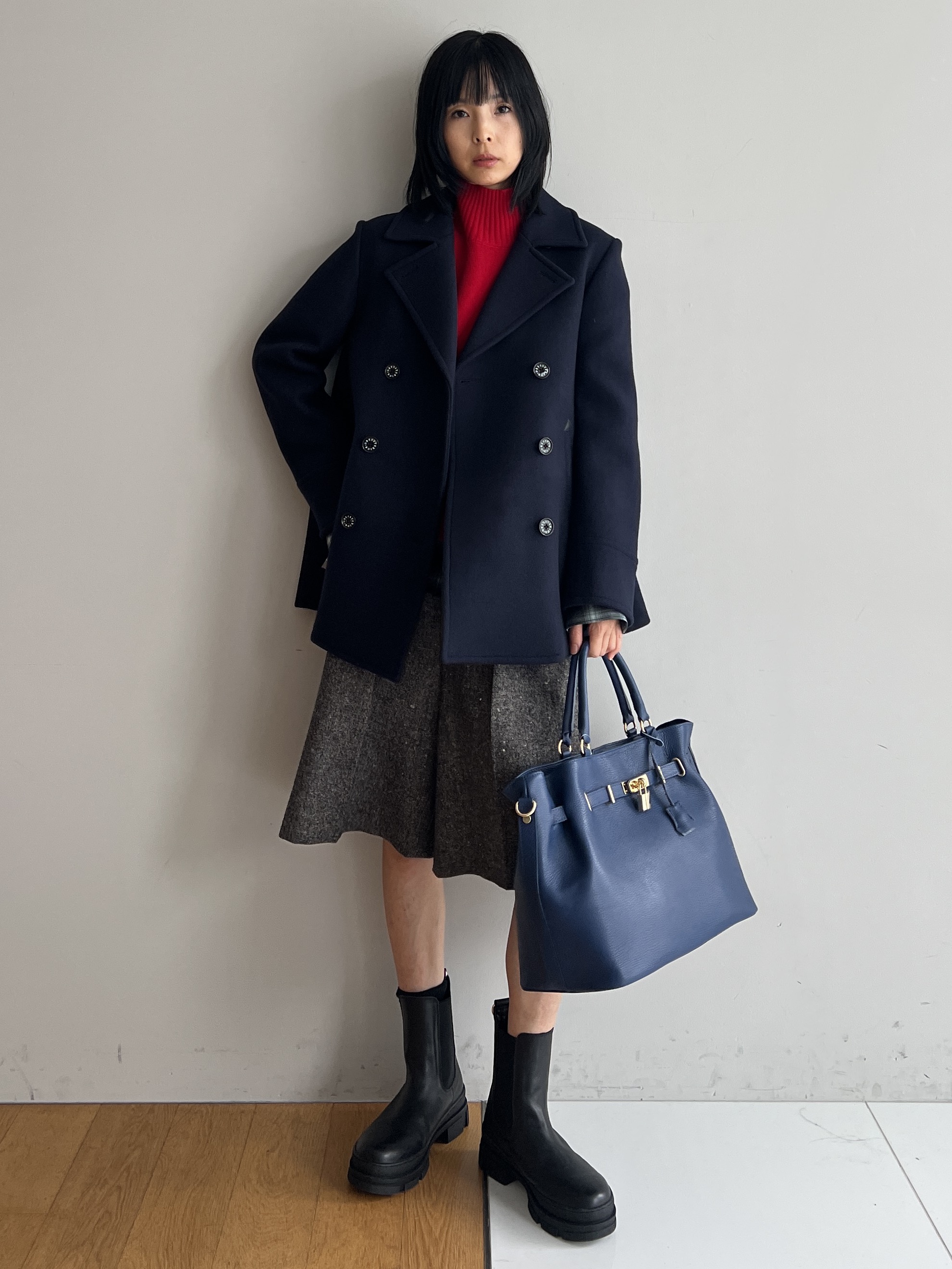 misaさんの「DRESSTERIOR｜【セットアップ可】ネップツイードバミューダパンツ」を使ったコーディネート