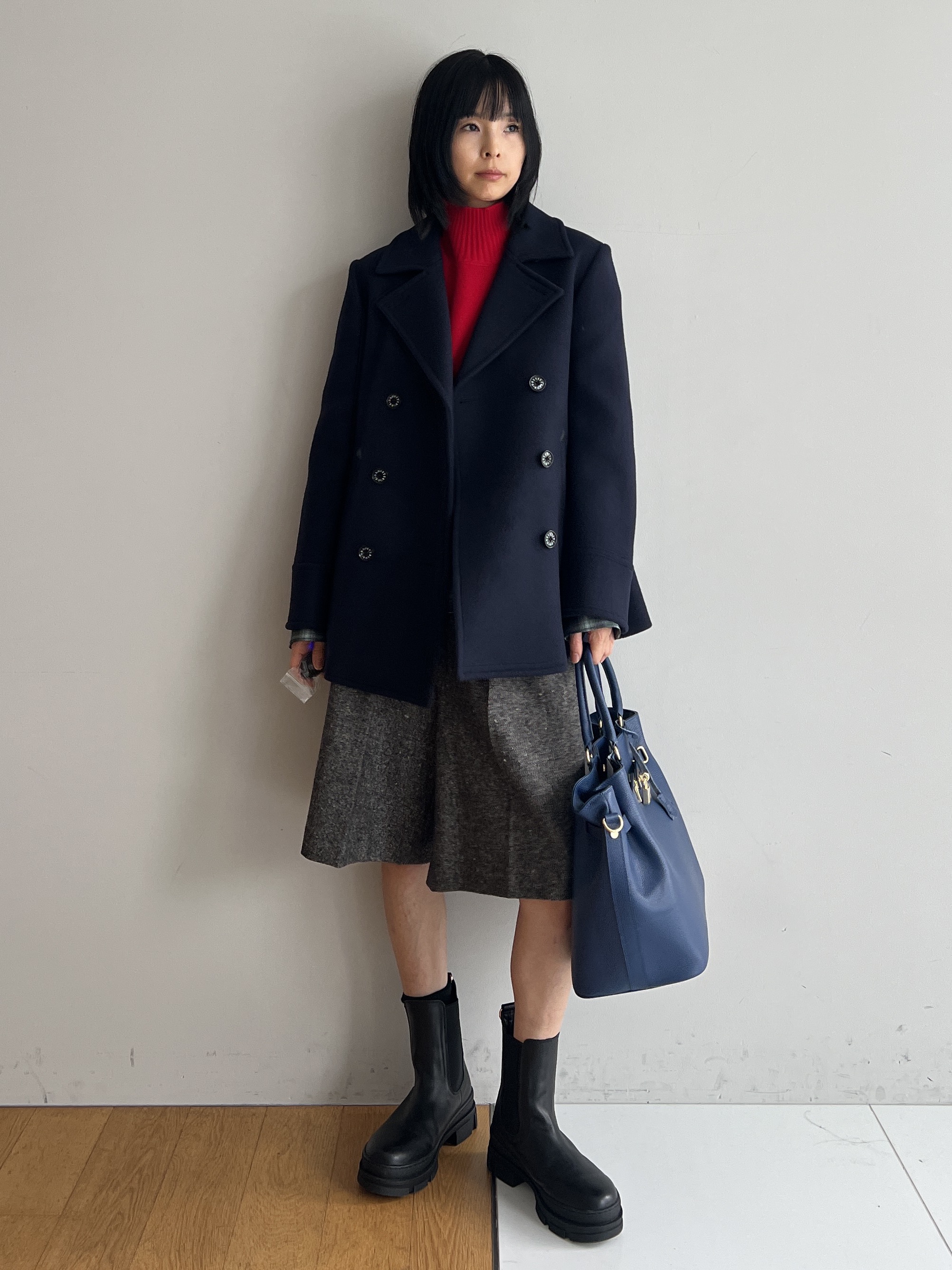misaさんの「DRESSTERIOR｜【セットアップ可】ネップツイードバミューダパンツ」を使ったコーディネート