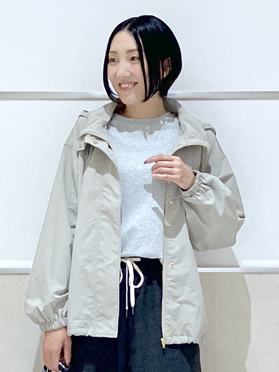 eriko さんの「Dessin｜【洗える/7色展開/XS-L】バックヘンリーミニ裏毛 9分丈袖」を使ったコーディネート