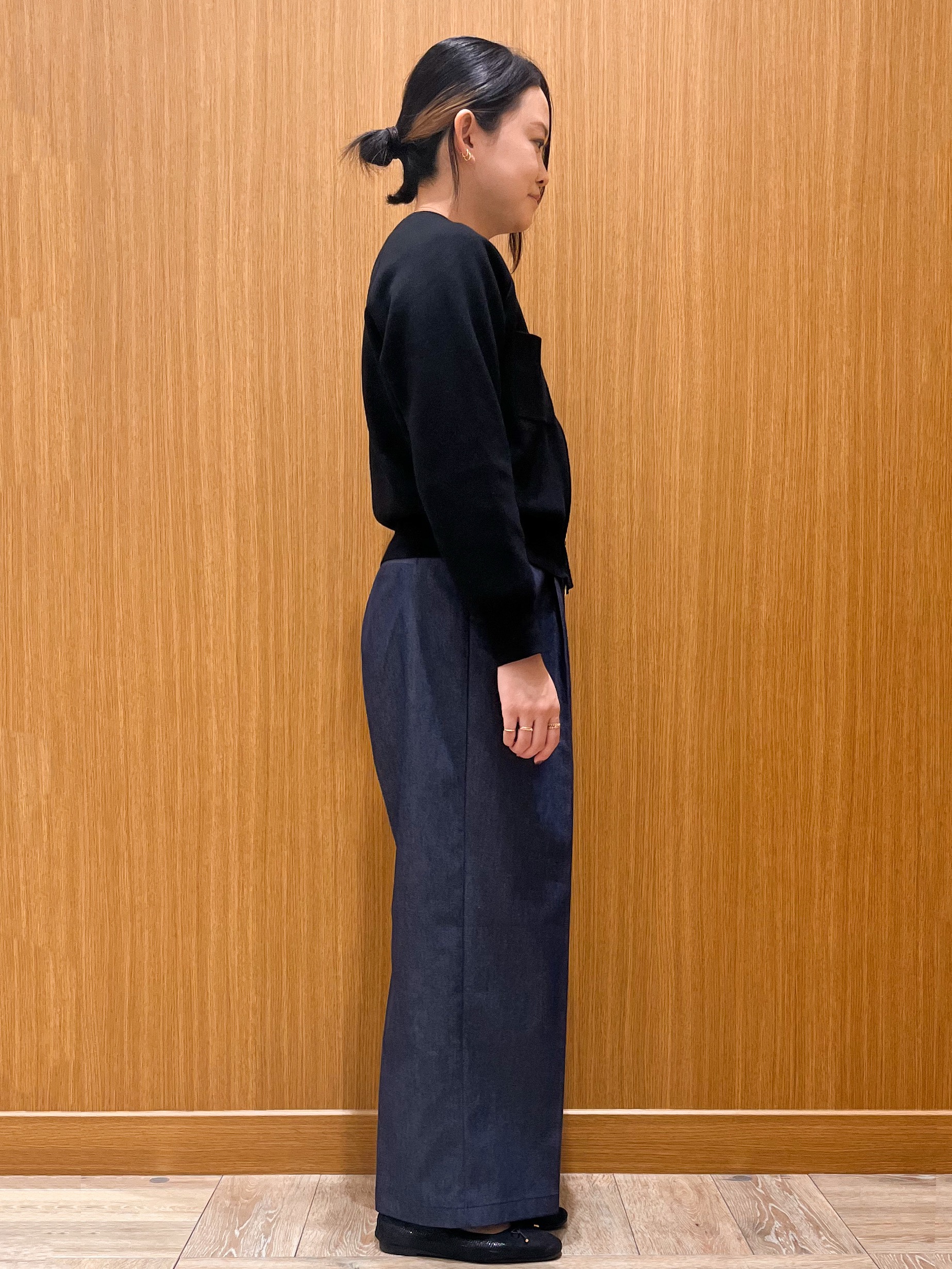 aさんの「OPAQUE.CLIP｜【UV／遮熱性】ZIPニットカーディガン《洗濯機OK》」を使ったコーディネート