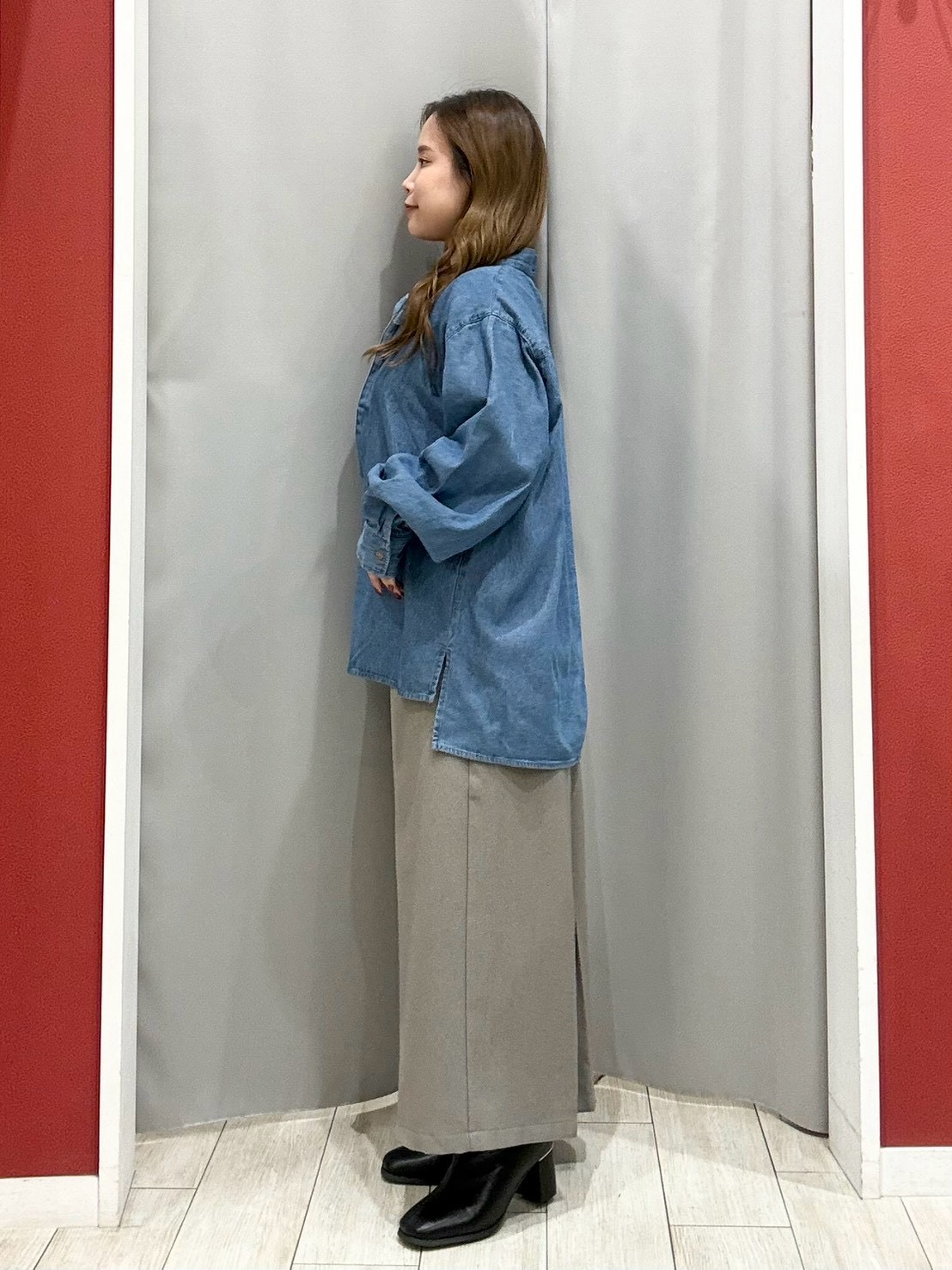 shioさんの「SHOO･LA･RUE｜【セットアップ可/洗濯機可】軽やかに羽織れる スポンディッシュ ニットカーディガン」を使ったコーディネート