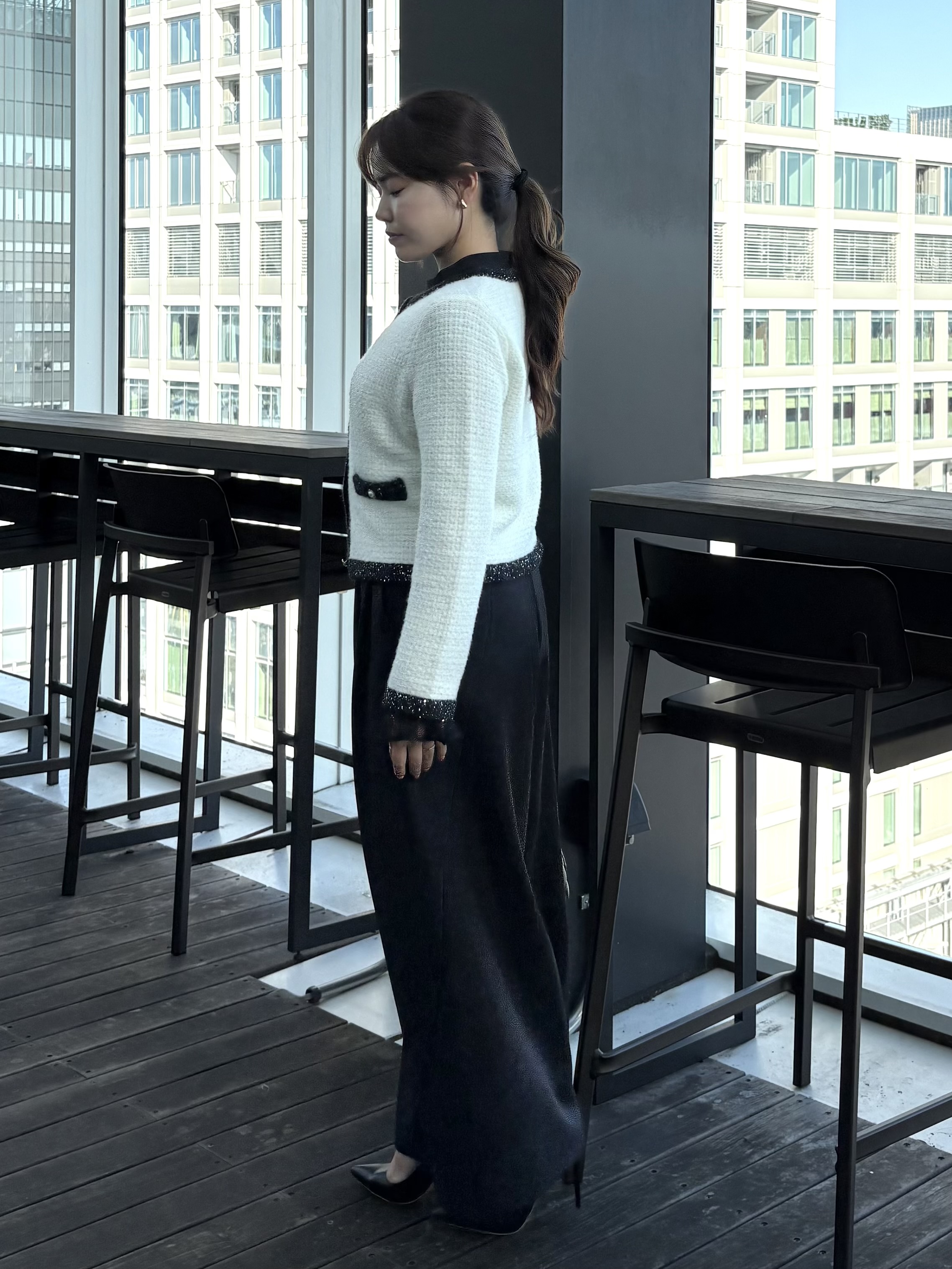 MISAKIさんの「COUP DE CHANCE｜【日本製】袖口レースブラウス」を使ったコーディネート