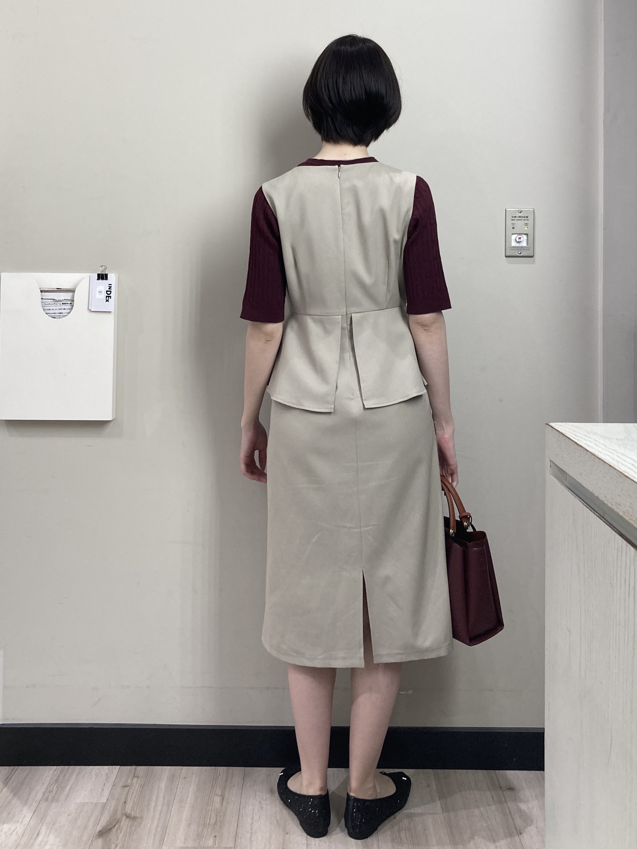 わかさんの「index｜【セットアップ対応】ダブルブレストジャケット《洗濯機OK／イージーアイロン／防シワ》」を使ったコーディネート