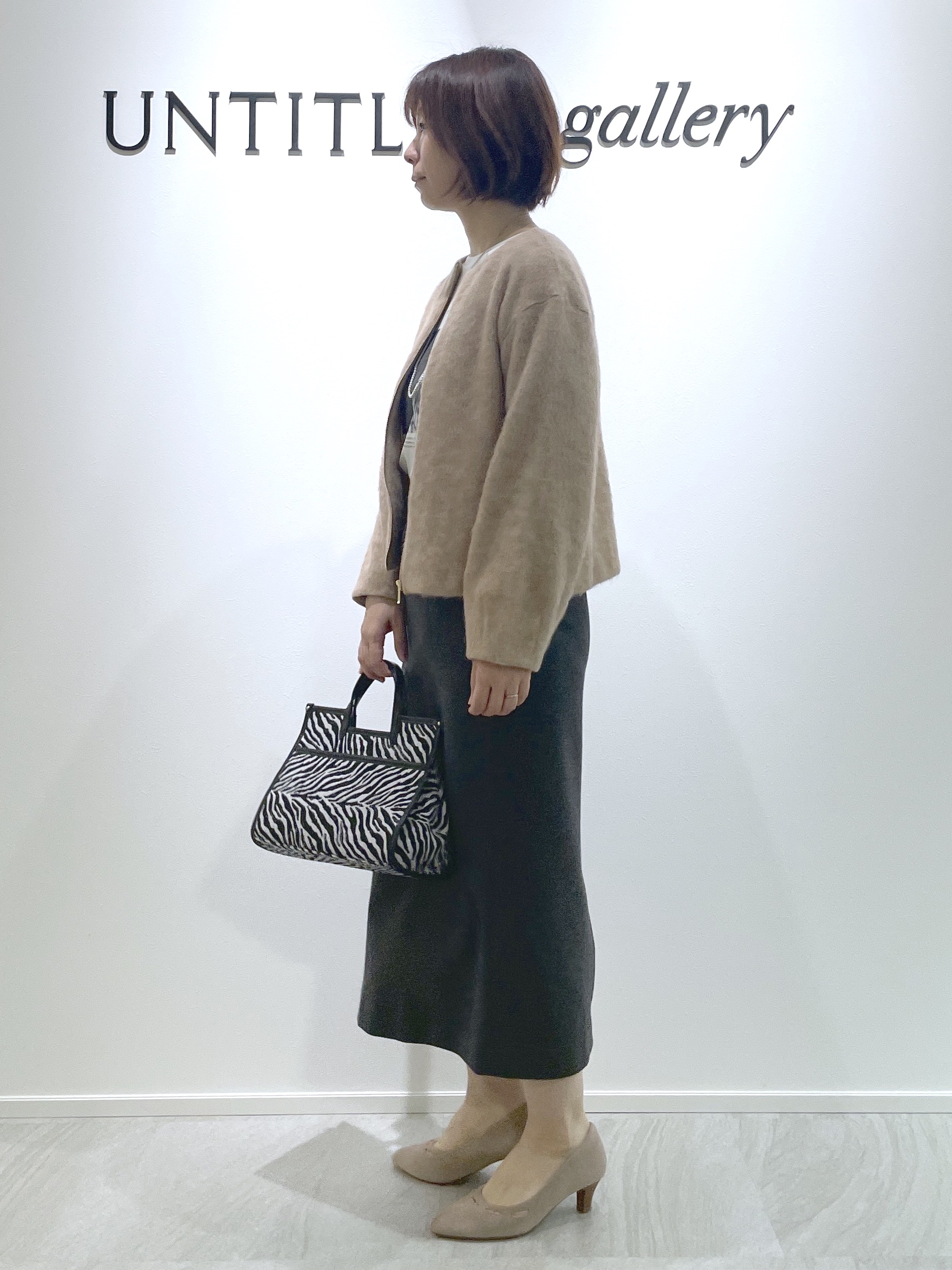 hanaさんの「UNTITLED｜【軽アウター/秋羽織り】シャギージップカーデ」を使ったコーディネート