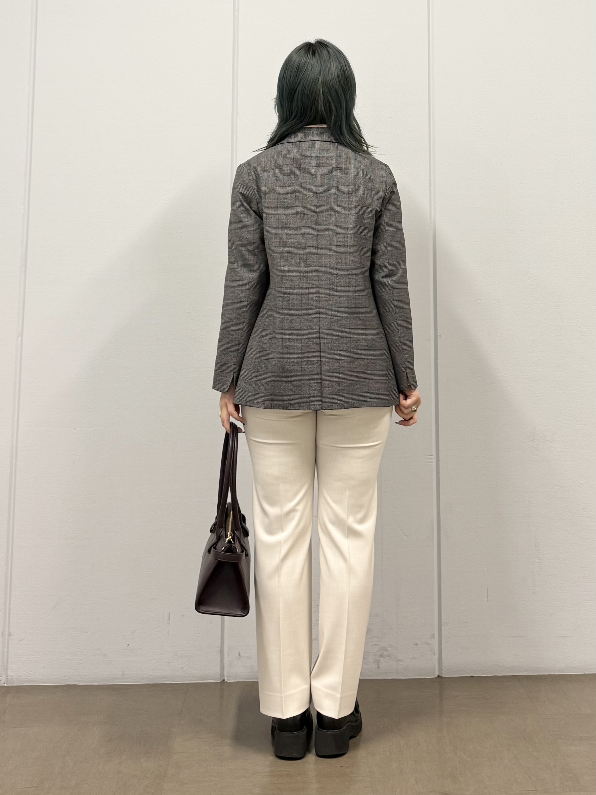mizukiさんの「INDIVI｜【ストレッチ◎】取外し可ボウタイシャツ」を使ったコーディネート