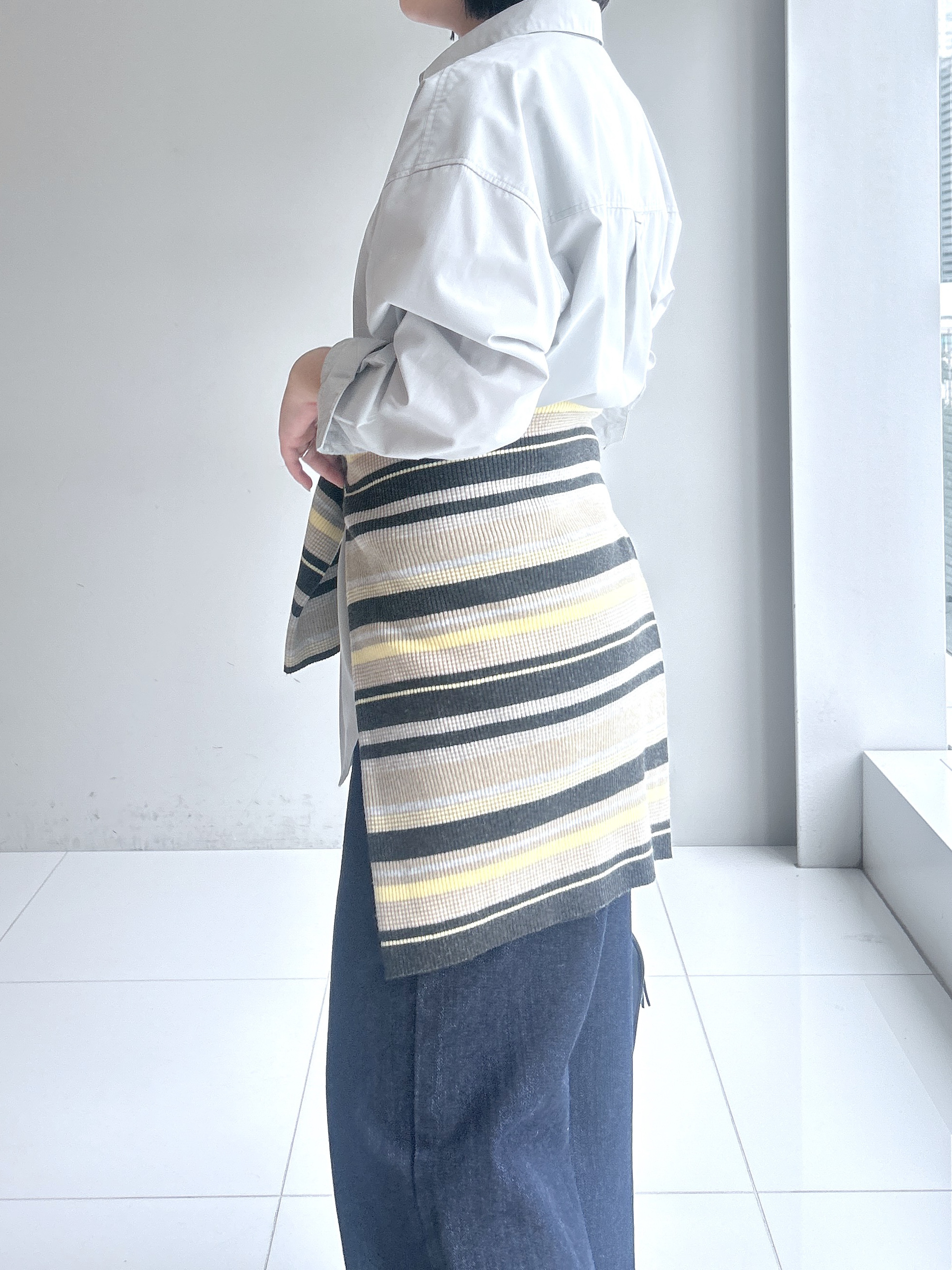 Hirokaさんの「Dessin｜【洗える/オンオフ着られる】袖裏ワンポイント刺繍 オーバーシャツ」を使ったコーディネート