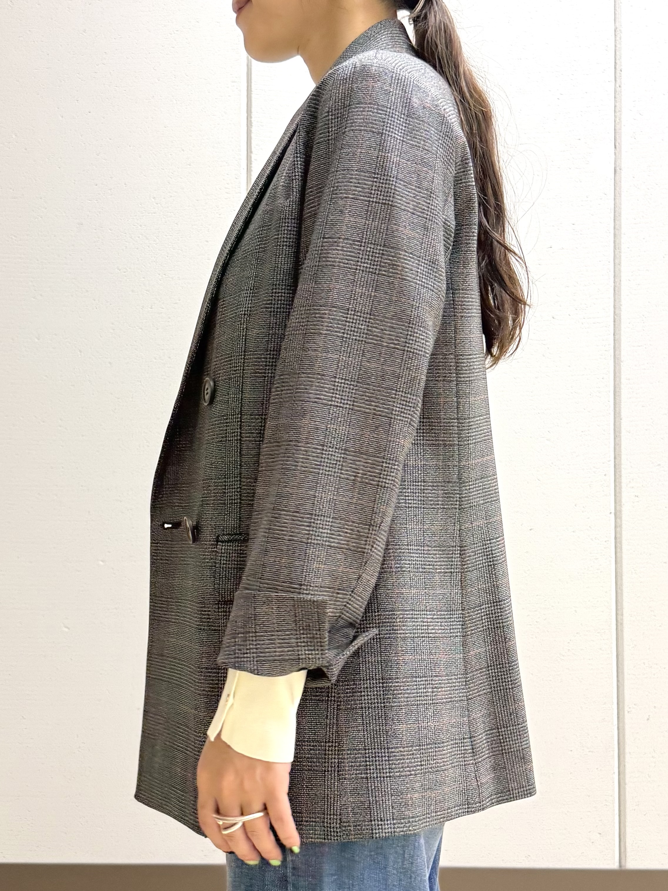 mamiさんの「INDIVI｜【選べる6色／ストレッチ◎】きれいめドルマンスリーブニット」を使ったコーディネート