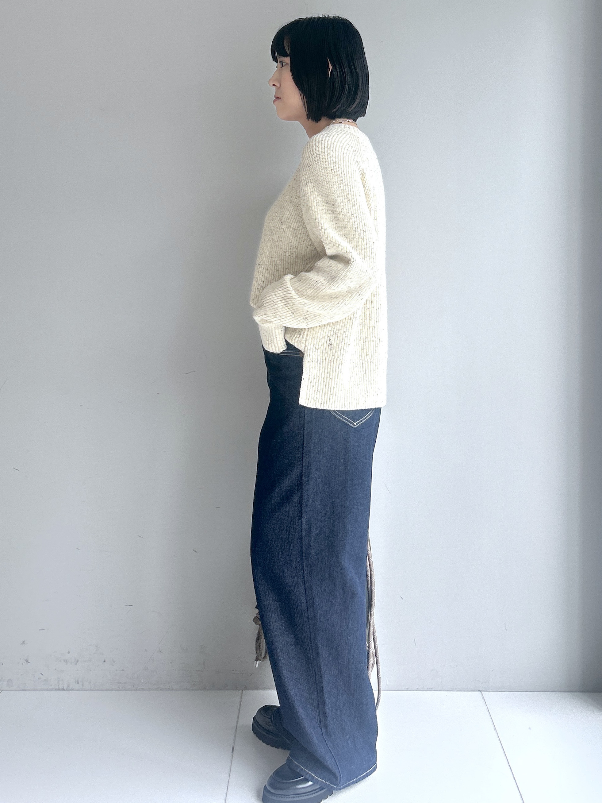 Hirokaさんの「Dessin｜ボリュームソールコインローファー」を使ったコーディネート