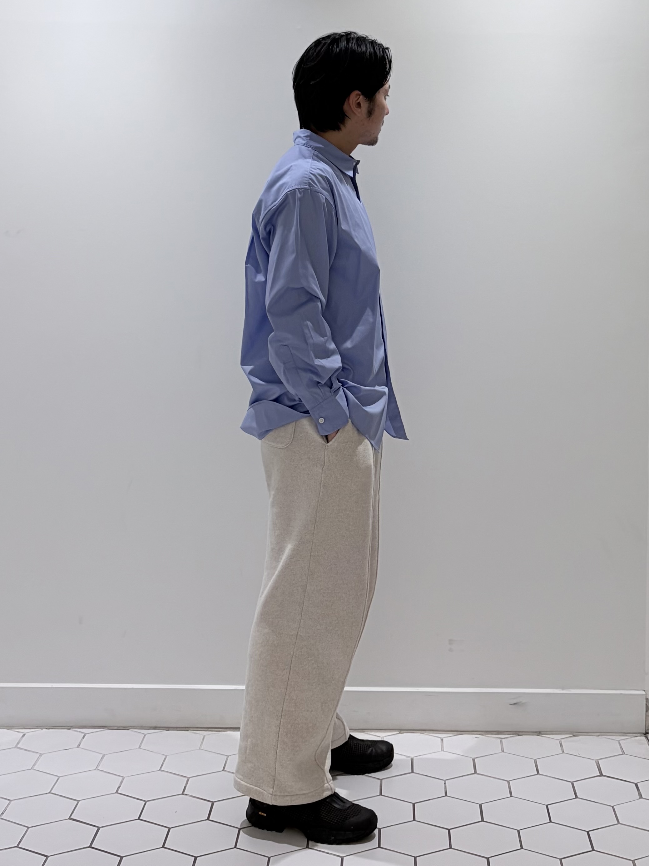 takeruさんの「Dessin｜コットンポリエステル ワイドシャツ」を使ったコーディネート