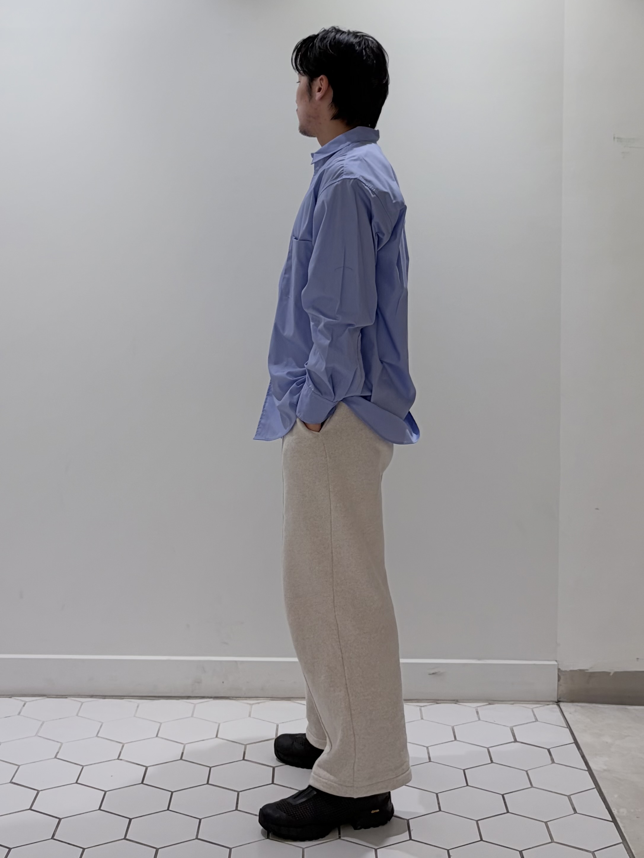 takeruさんの「Dessin｜コットンポリエステル ワイドシャツ」を使ったコーディネート