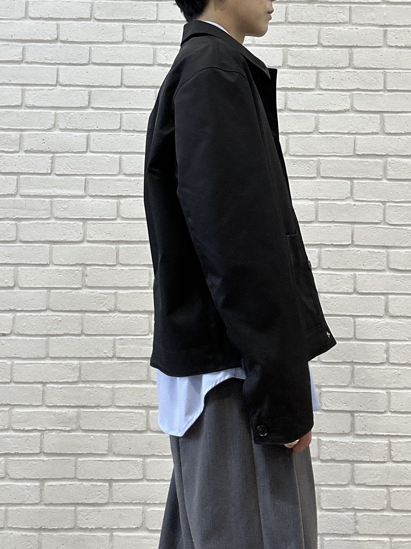 ドイさんの「tk.TAKEO KIKUCHI｜ショートカバーオールジャケット」を使ったコーディネート