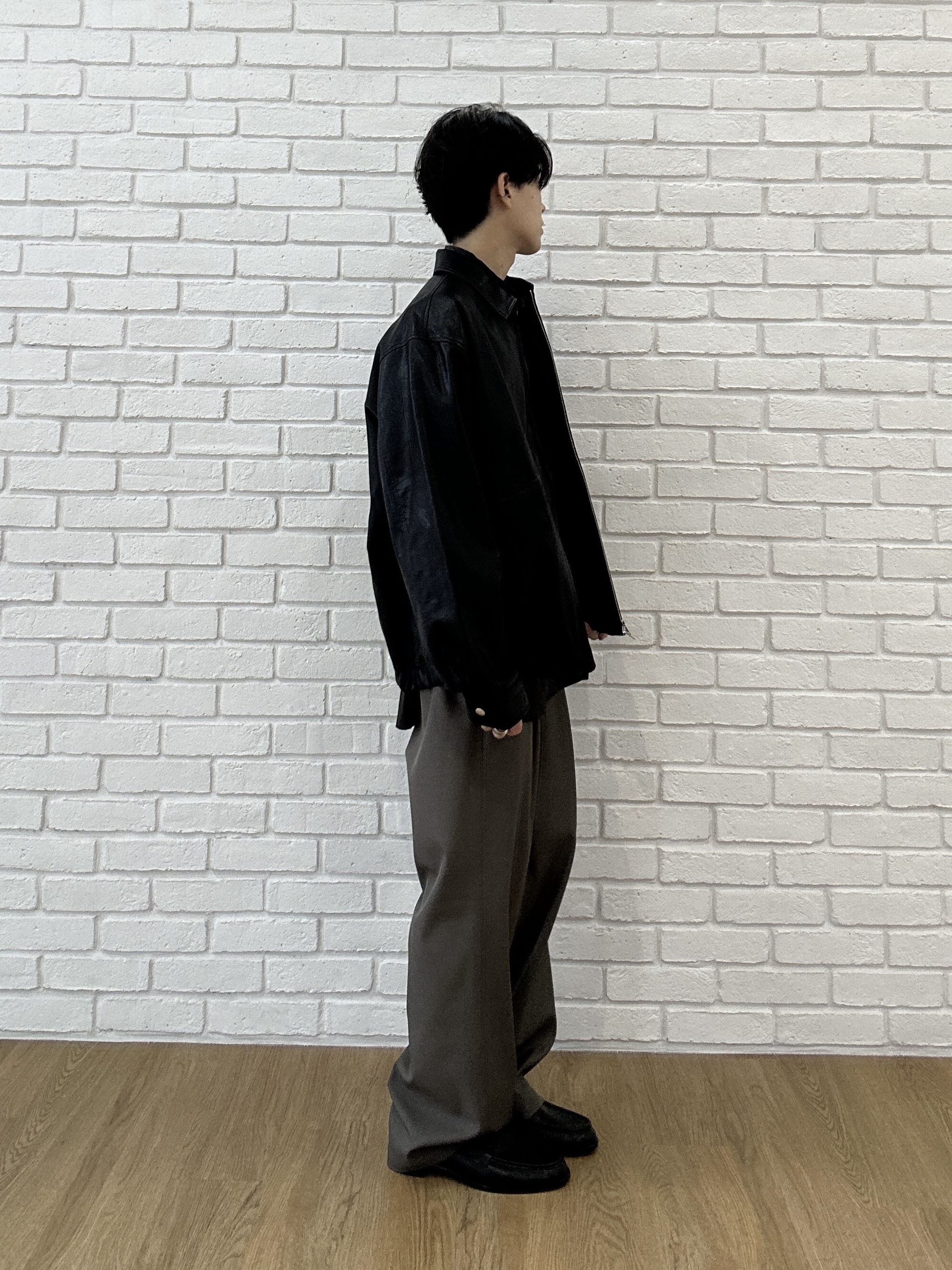 ドイさんの「tk.TAKEO KIKUCHI｜レザー調フライトジャケット」を使ったコーディネート