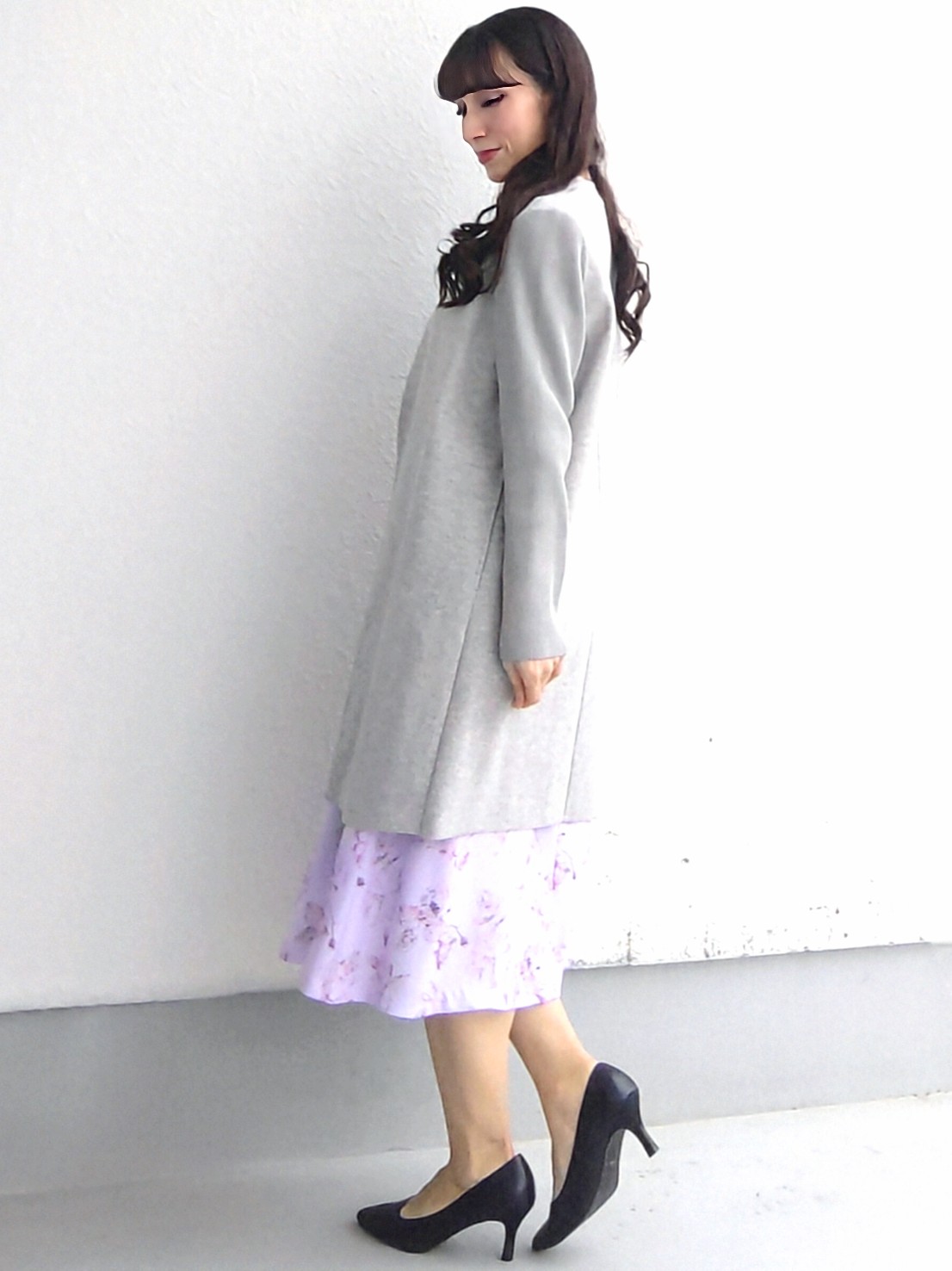 keinaさんの「SunaUna｜【手洗い可／日本製】花柄ワンピース」を使ったコーディネート
