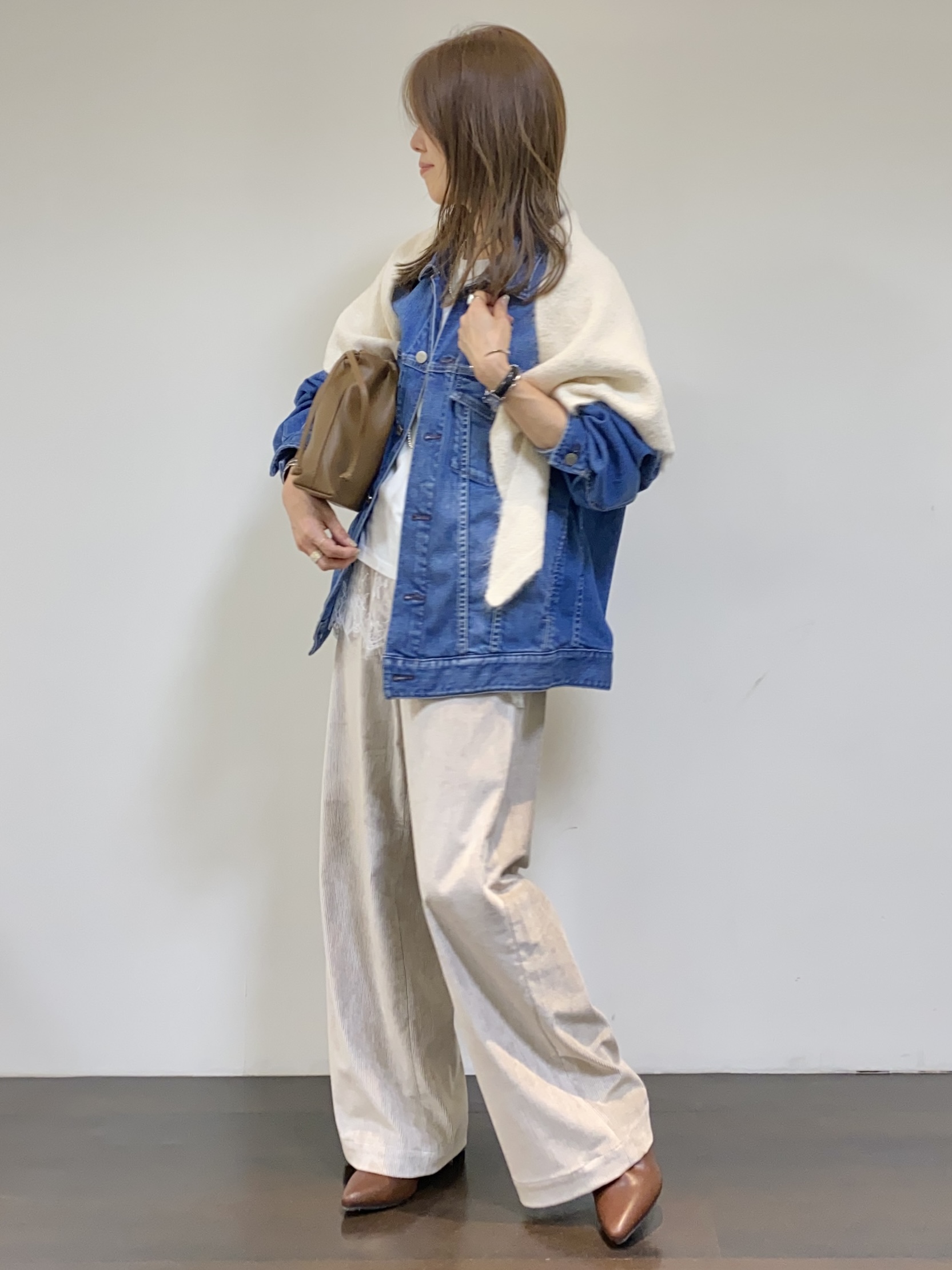 tomoさんの「UNTITLED｜【Healthy DENIM】別注Bran／デニムジャケット」を使ったコーディネート