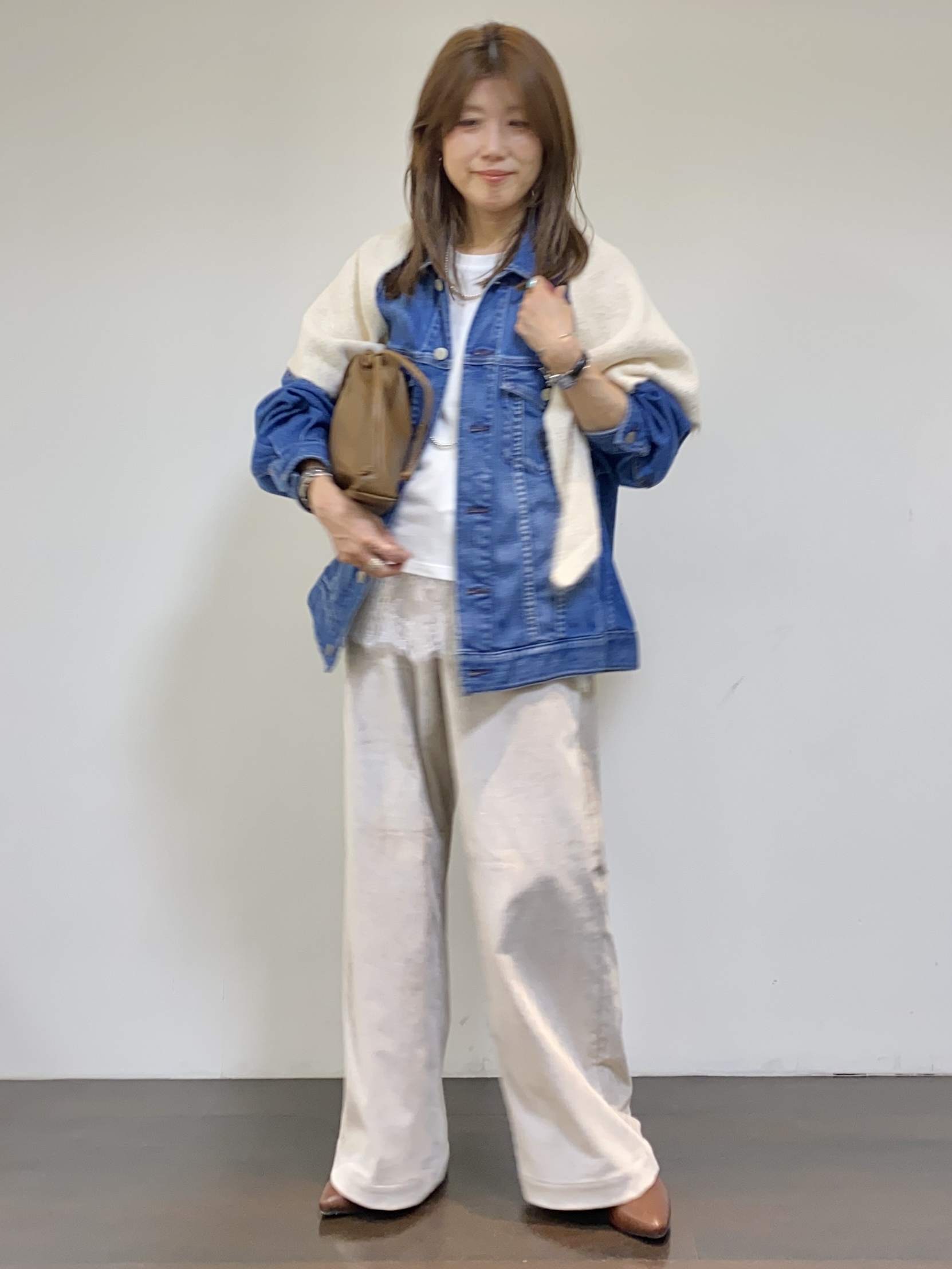 tomoさんの「UNTITLED｜【Healthy DENIM】別注Bran／デニムジャケット」を使ったコーディネート