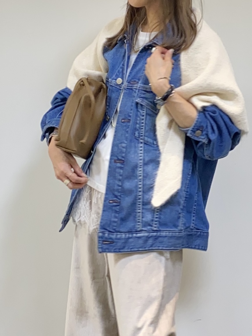tomoさんの「UNTITLED｜【Healthy DENIM】別注Bran／デニムジャケット」を使ったコーディネート