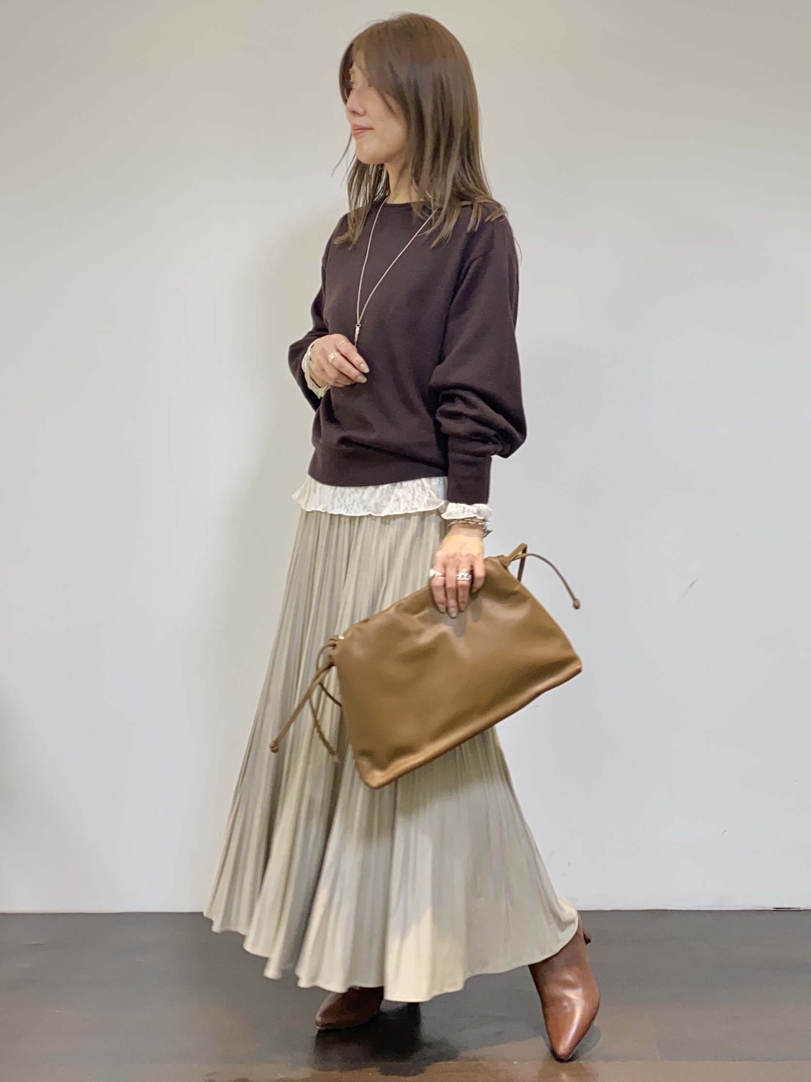 tomoさんの「UNTITLED｜【軽アウター/きれいめスポーティ】スタンドカラージップコート」を使ったコーディネート