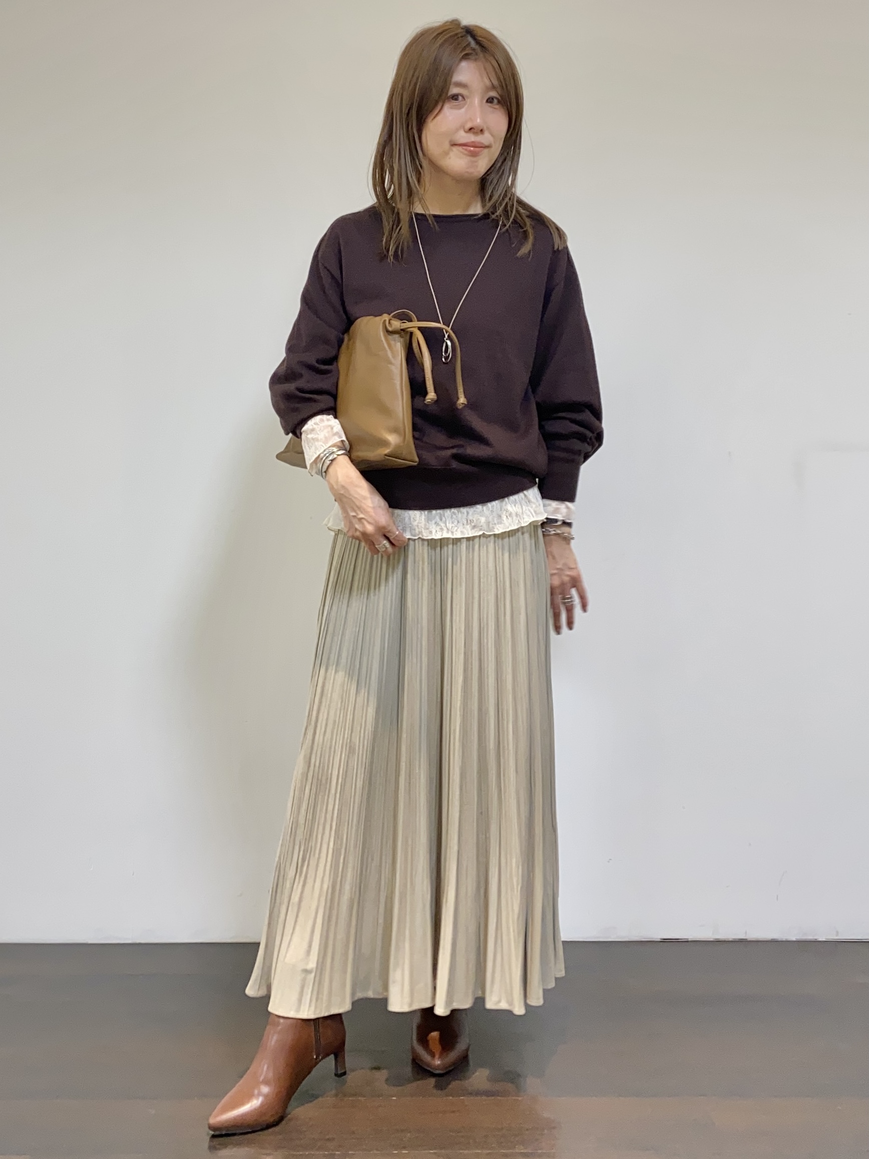 tomoさんの「UNTITLED｜【軽アウター/きれいめスポーティ】スタンドカラージップコート」を使ったコーディネート