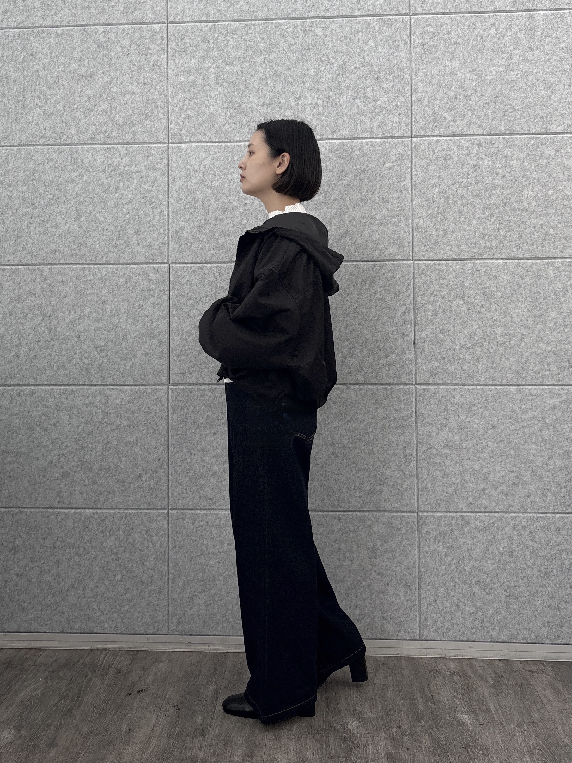 ayanoさんの「INDIVI｜シアースパンコールハイネックニット」を使ったコーディネート