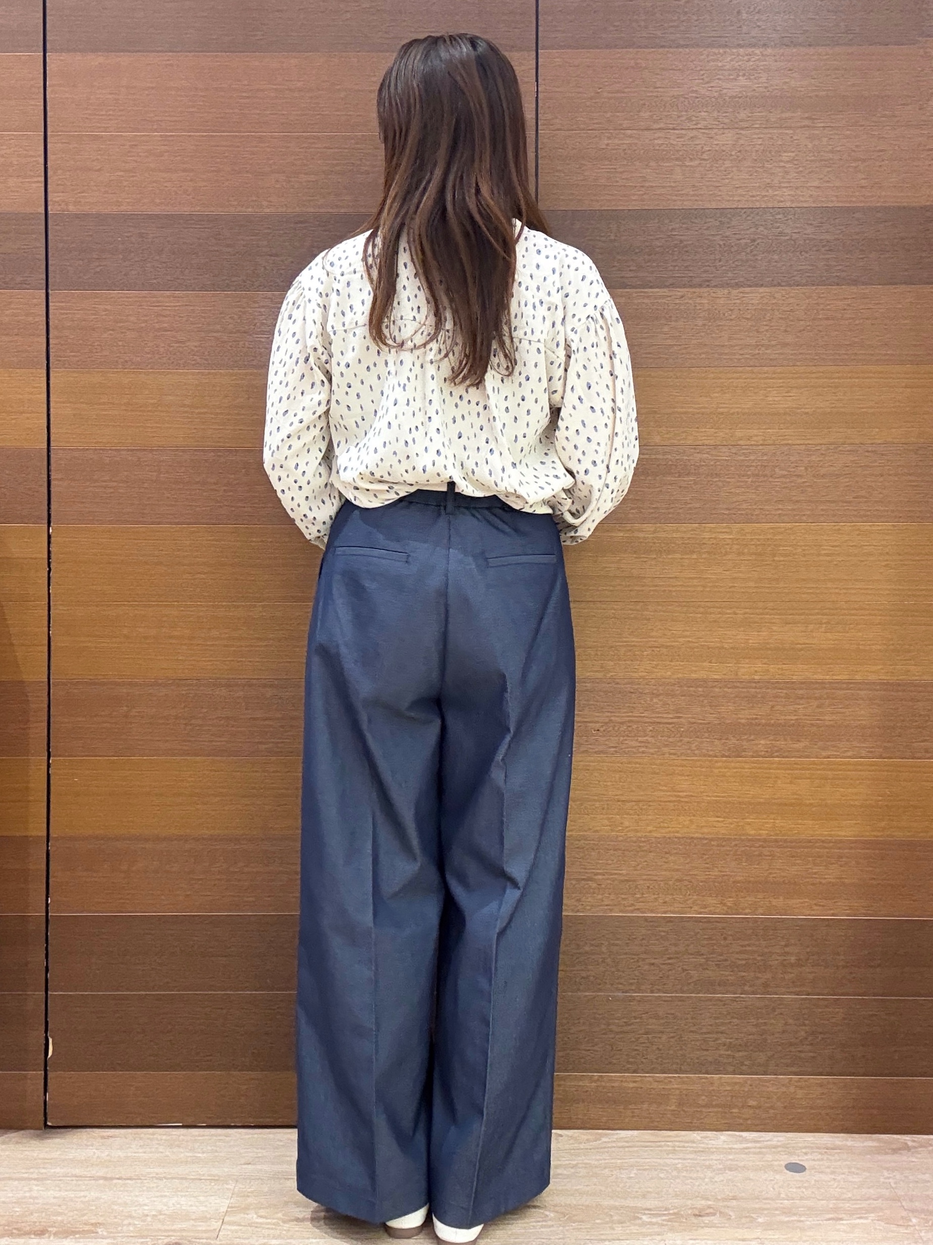 maichiさんの「OPAQUE.CLIP｜レオパード柄プリント スキッパーブラウス【洗濯機OK】」を使ったコーディネート