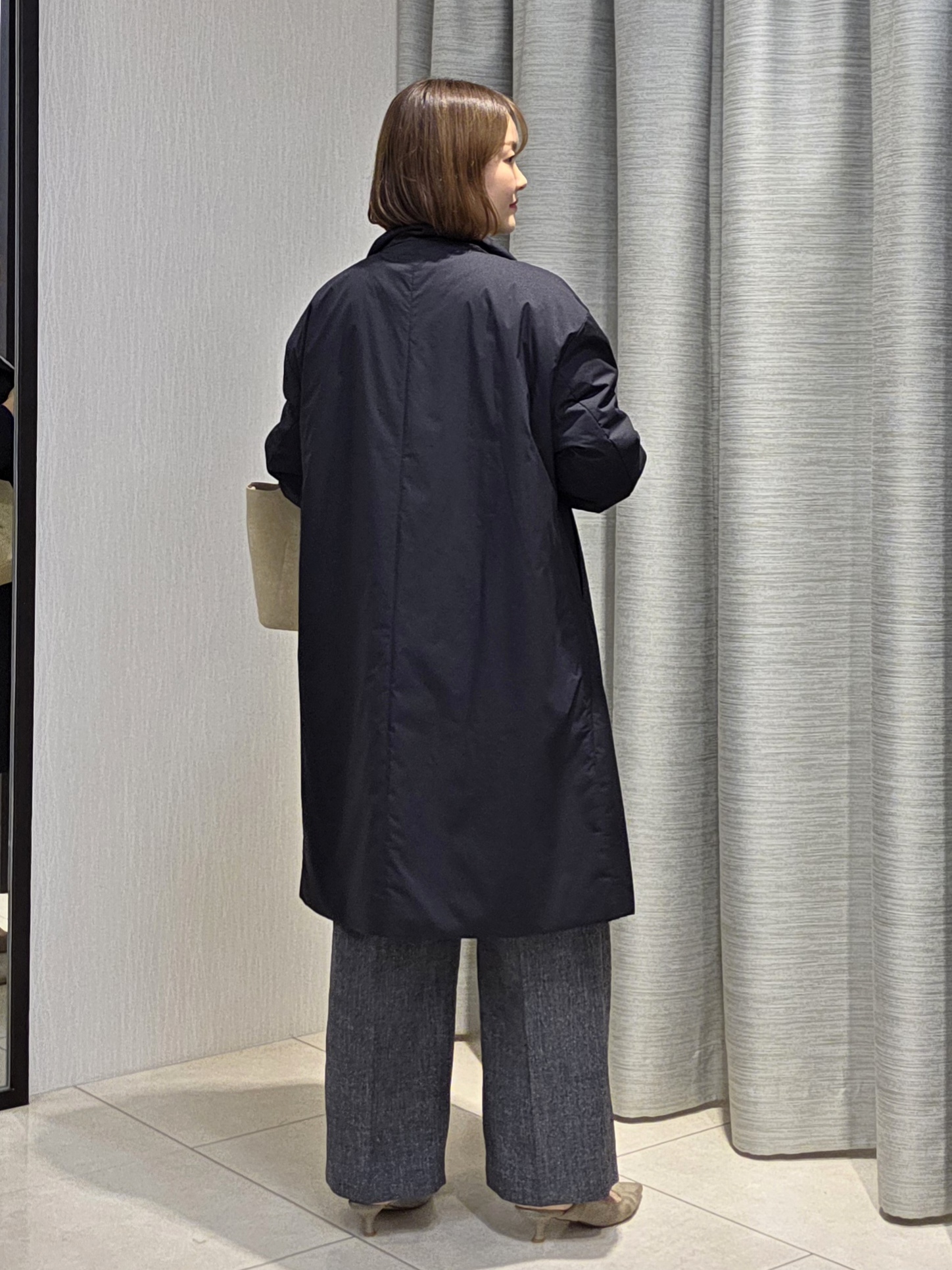 naokoさんの「UNTITLED｜【きれいに体型カバー/8色展開】Aラインシルエットニットプルオーバー」を使ったコーディネート