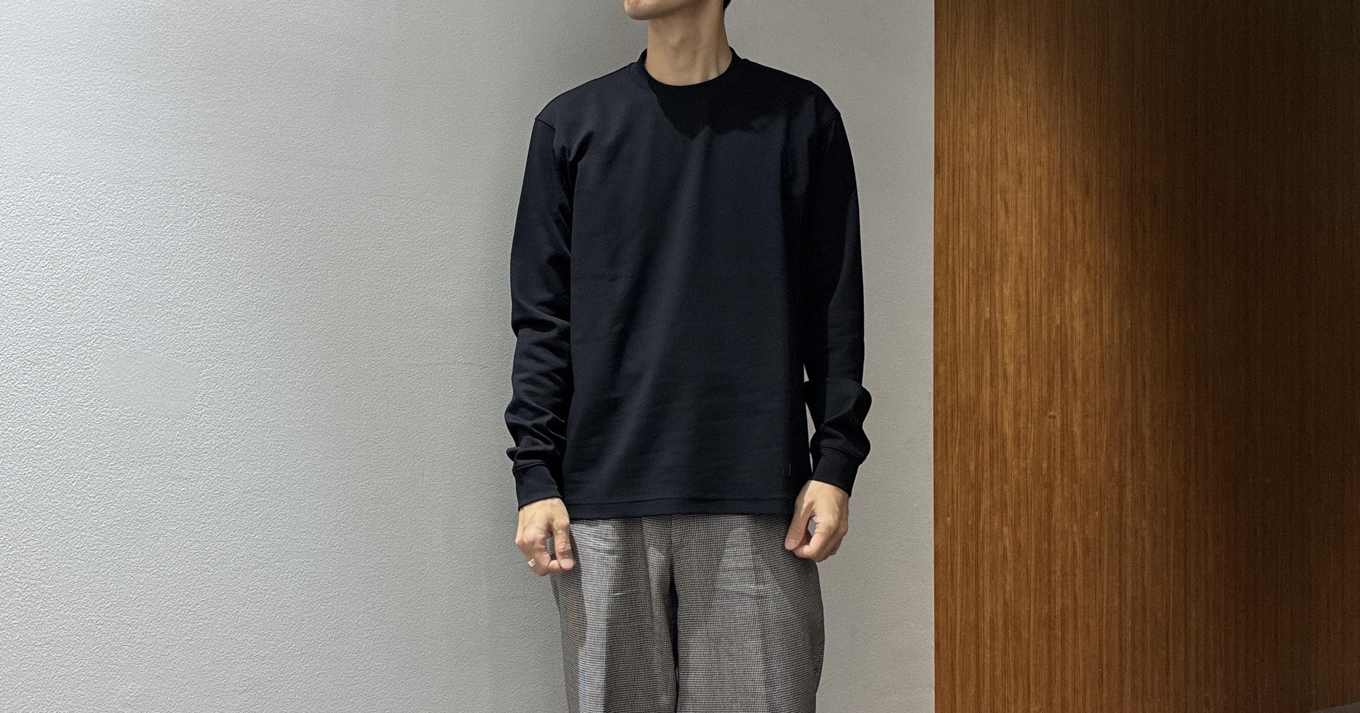 わいずみさんの「TAKEO KIKUCHI｜ストレッチ テーラードＴシャツ」を使ったコーディネート