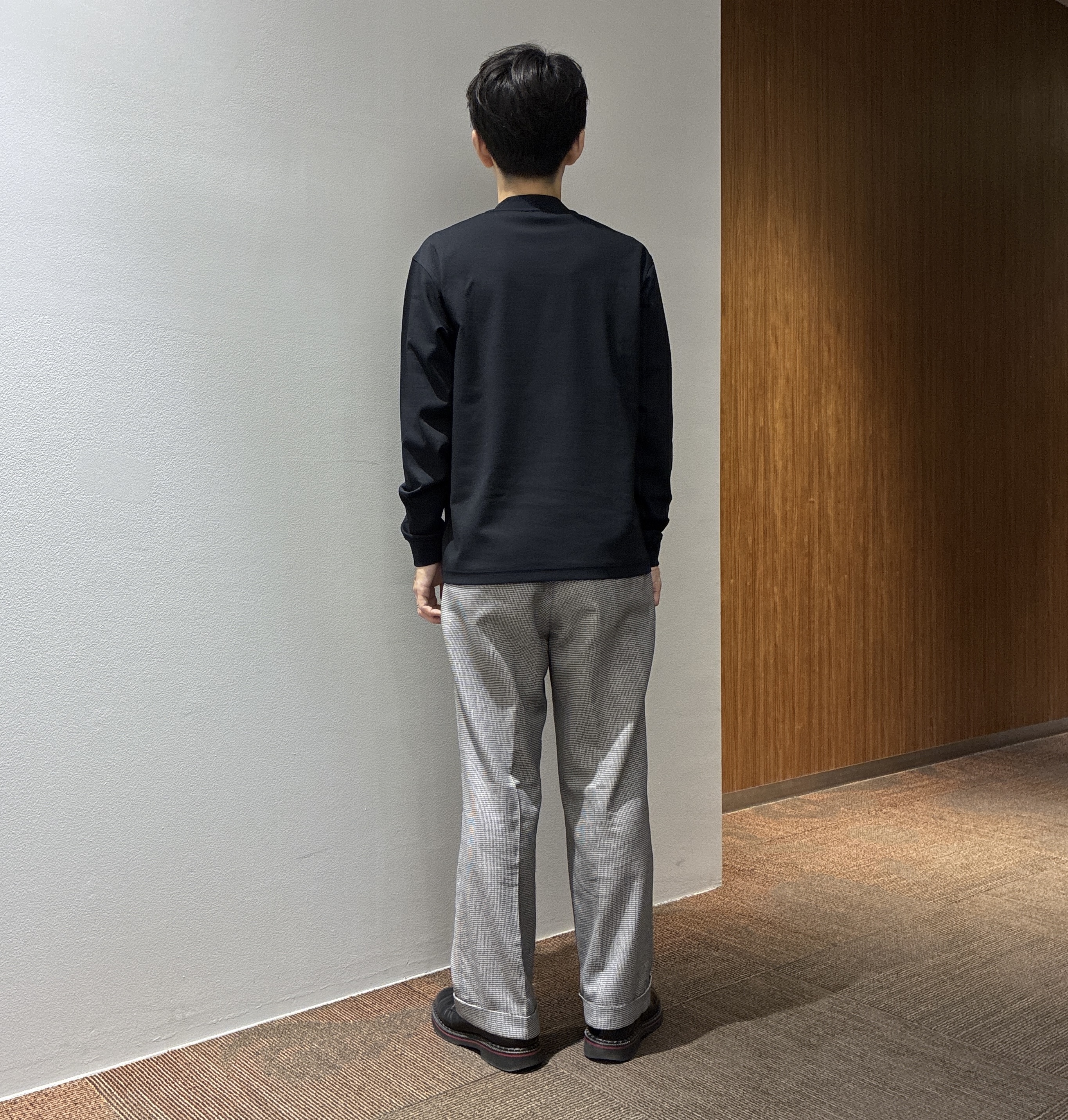 わいずみさんの「TAKEO KIKUCHI｜ストレッチ テーラードＴシャツ」を使ったコーディネート