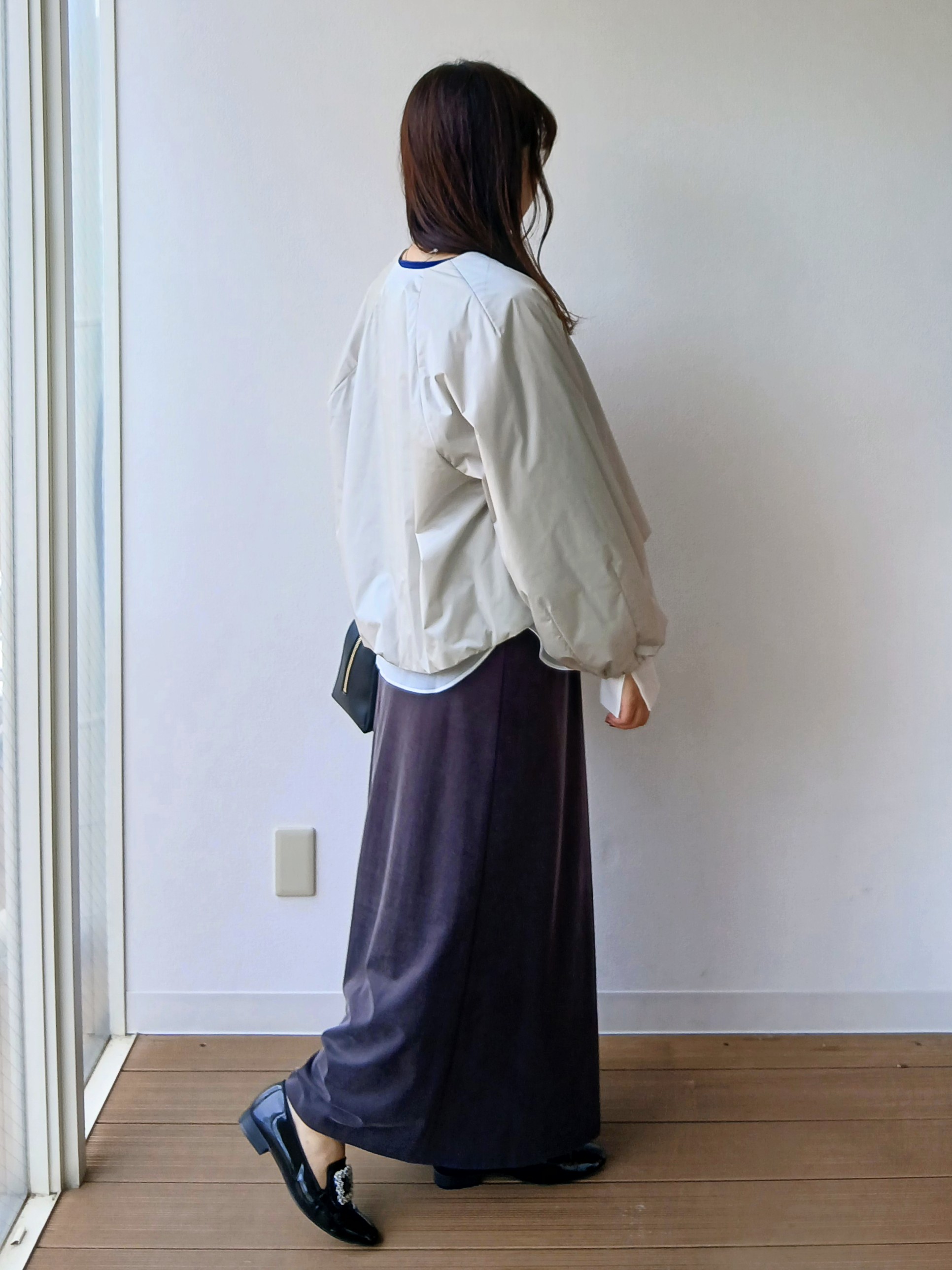 なみきさんの「UNTITLED｜【軽アウター/中綿/秋冬コート】ショートブルゾン」を使ったコーディネート