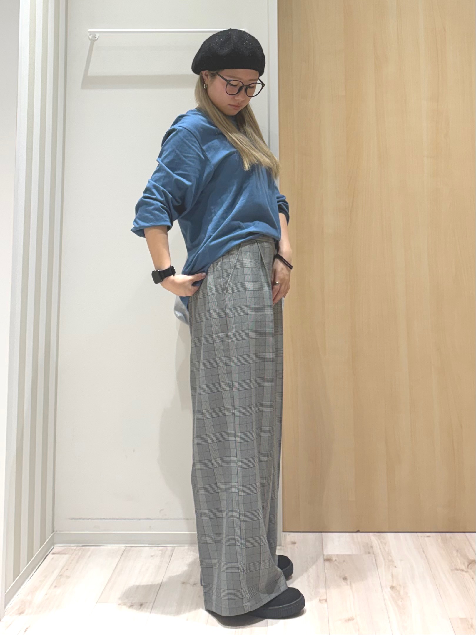 KAIRIさんの「SHOO･LA･RUE｜【S-LL】デイリー使いに 選べる6柄プリントロンT」を使ったコーディネート