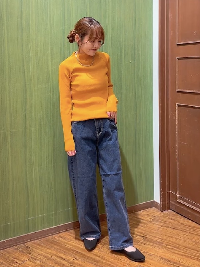 かおりさんの「SHOO･LA･RUE｜【セットアップ可/洗濯機可】軽やかに羽織れる スポンディッシュ ニットカーディガン」を使ったコーディネート