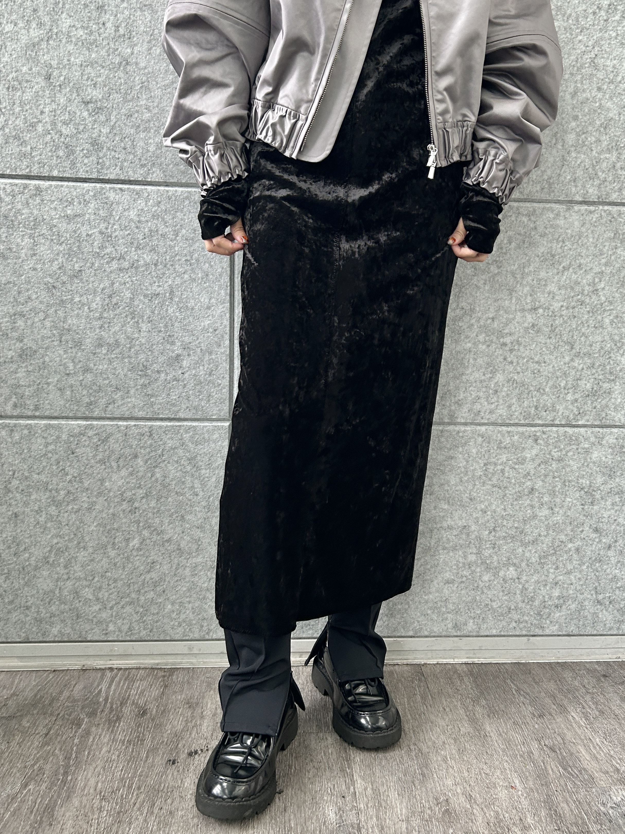harunaさんの「CODE A｜【Re】zip leggings pants」を使ったコーディネート
