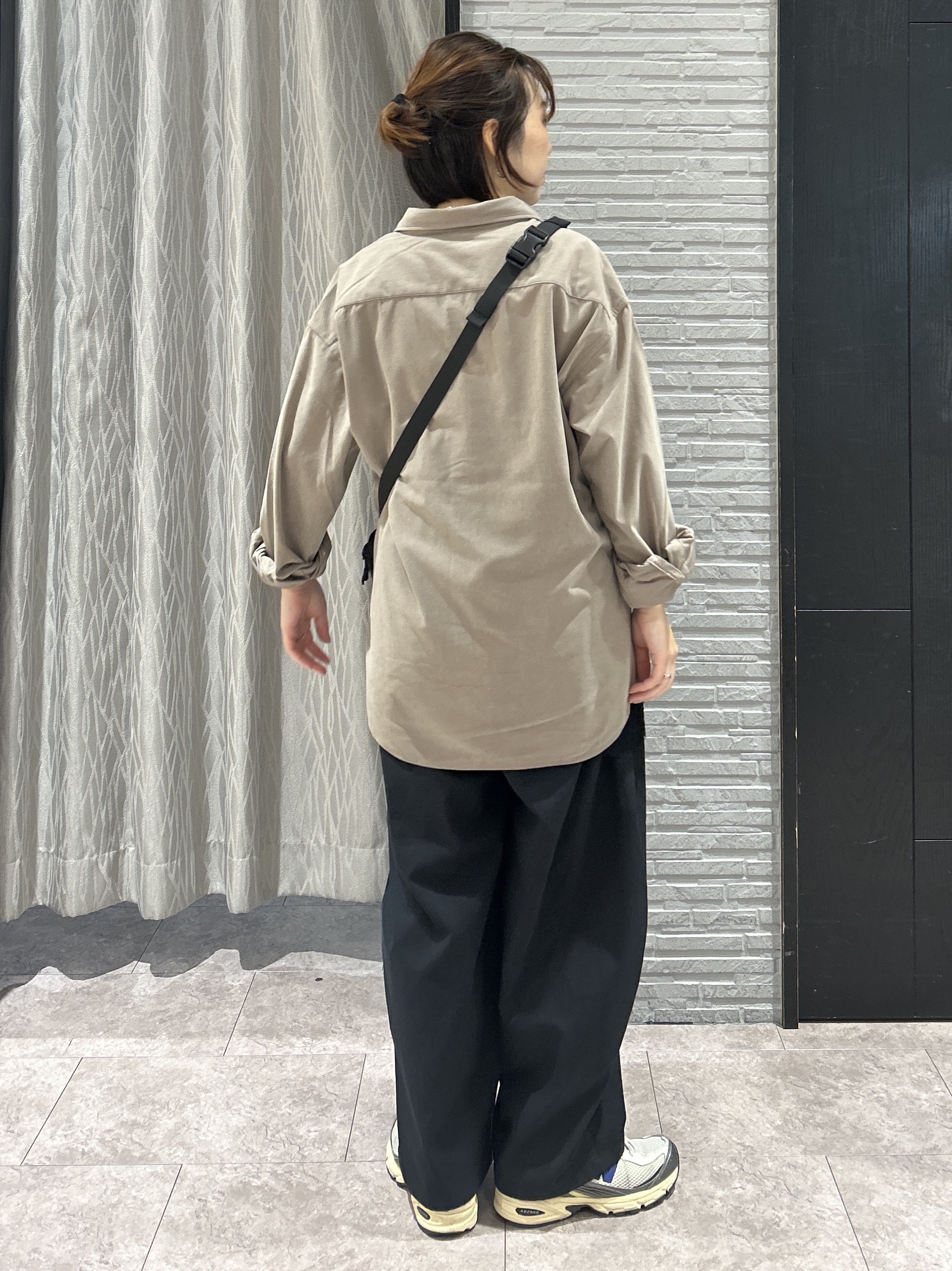 ga_riさんの「THE SHOP TK｜POLO BCS/アソート長袖シャツ」を使ったコーディネート