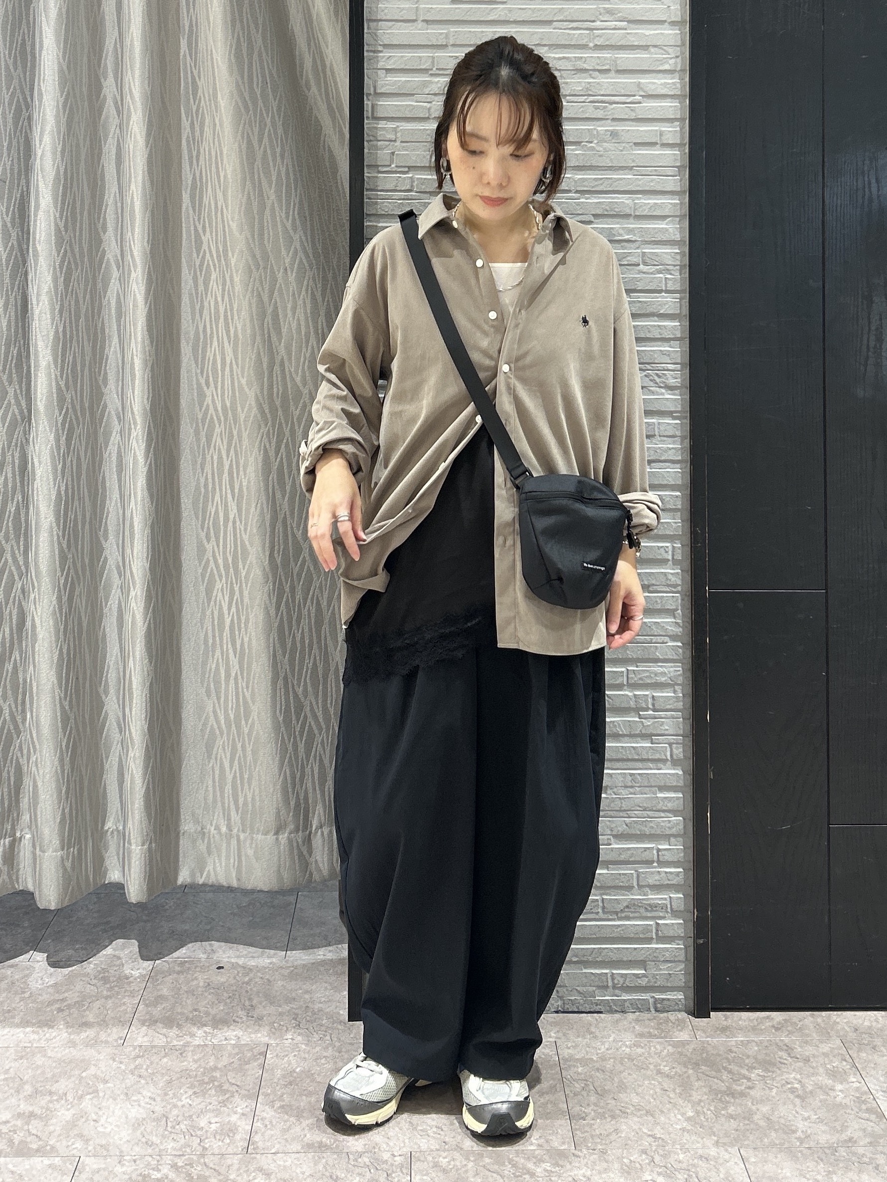 ga_riさんの「THE SHOP TK｜POLO BCS/アソート長袖シャツ」を使ったコーディネート