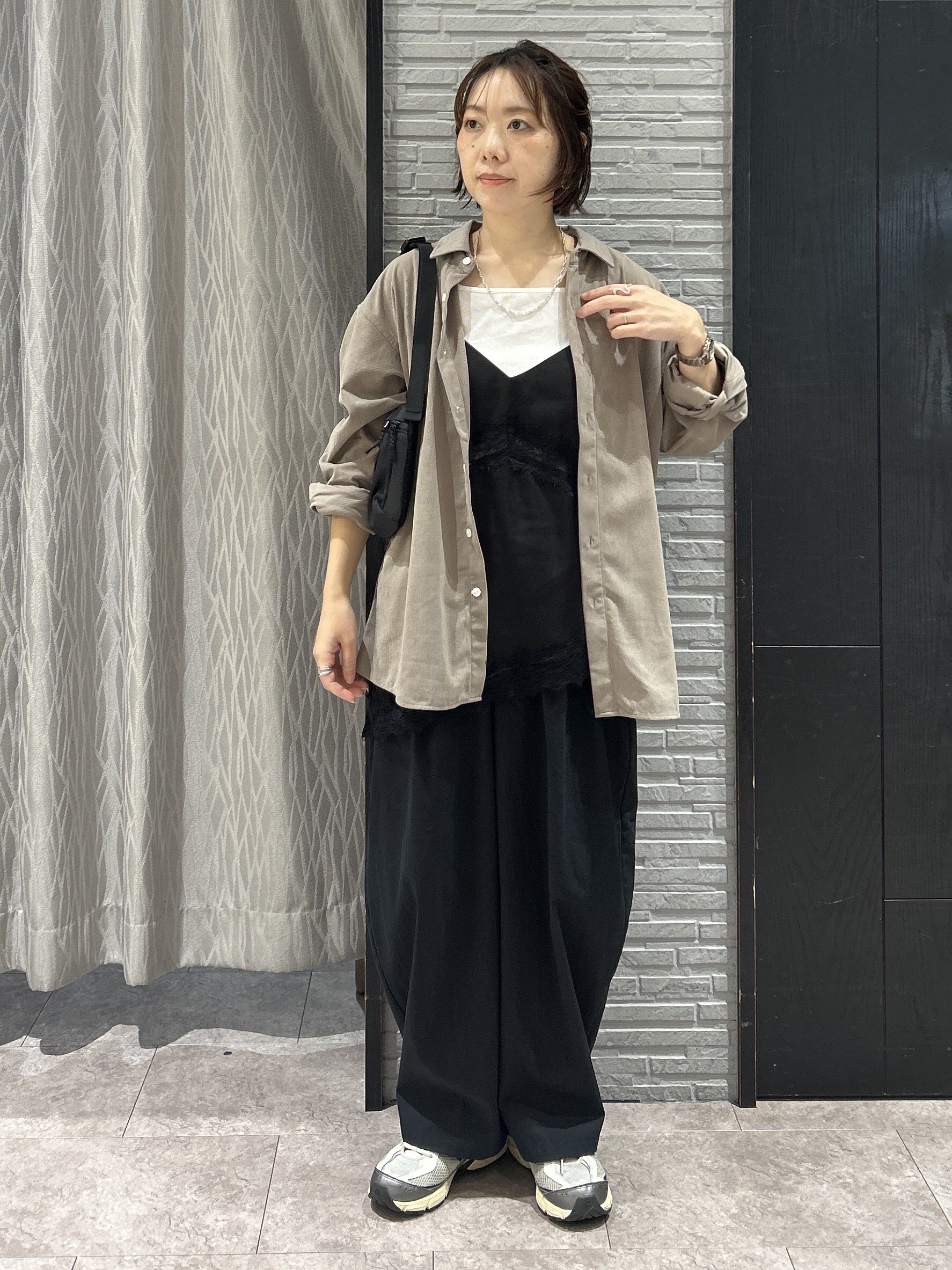 ga_riさんの「THE SHOP TK｜POLO BCS/アソート長袖シャツ」を使ったコーディネート
