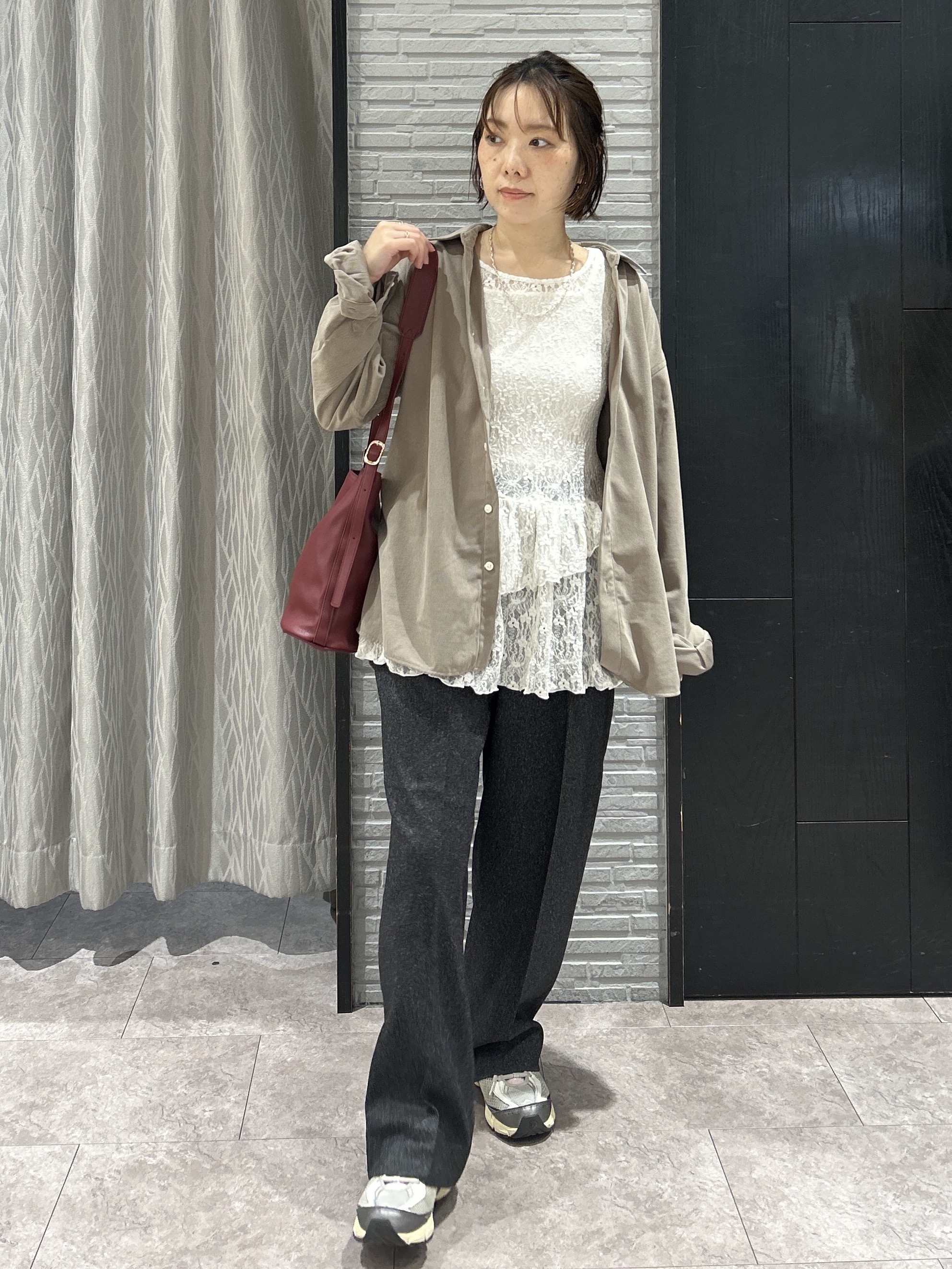 ga_riさんの「THE SHOP TK｜POLO BCS/アソート長袖シャツ」を使ったコーディネート