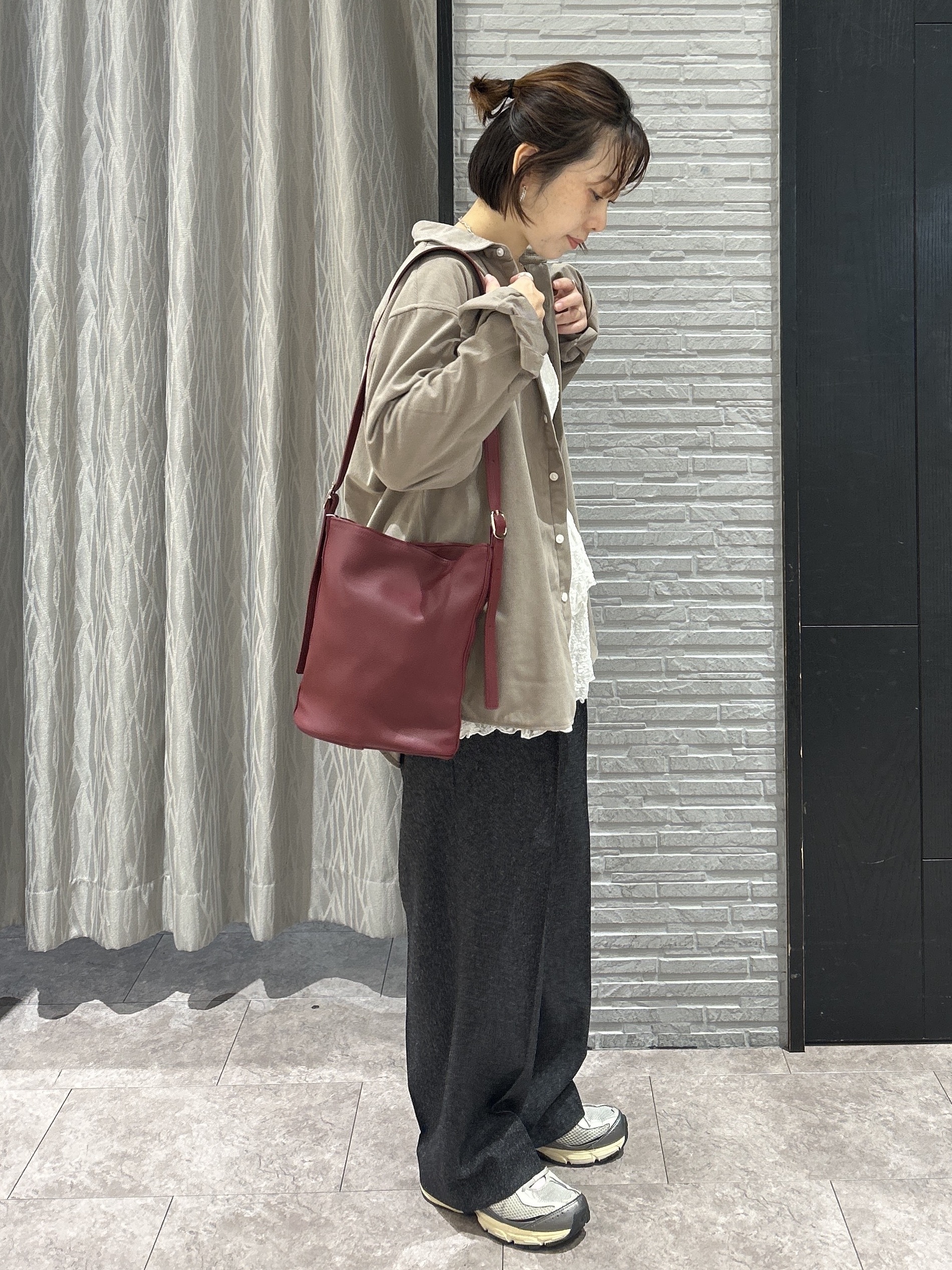 ga_riさんの「THE SHOP TK｜POLO BCS/アソート長袖シャツ」を使ったコーディネート