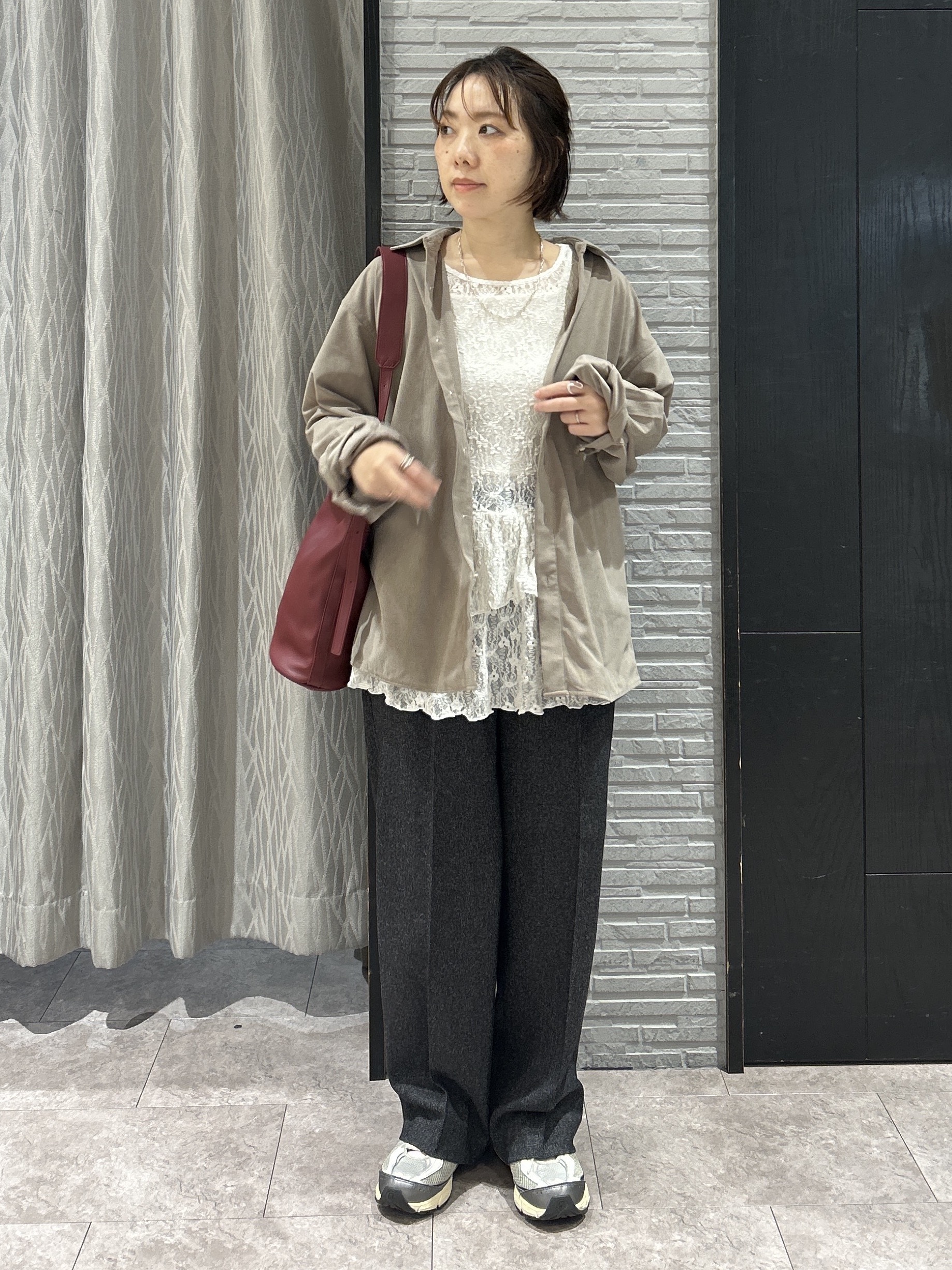 ga_riさんの「THE SHOP TK｜POLO BCS/アソート長袖シャツ」を使ったコーディネート