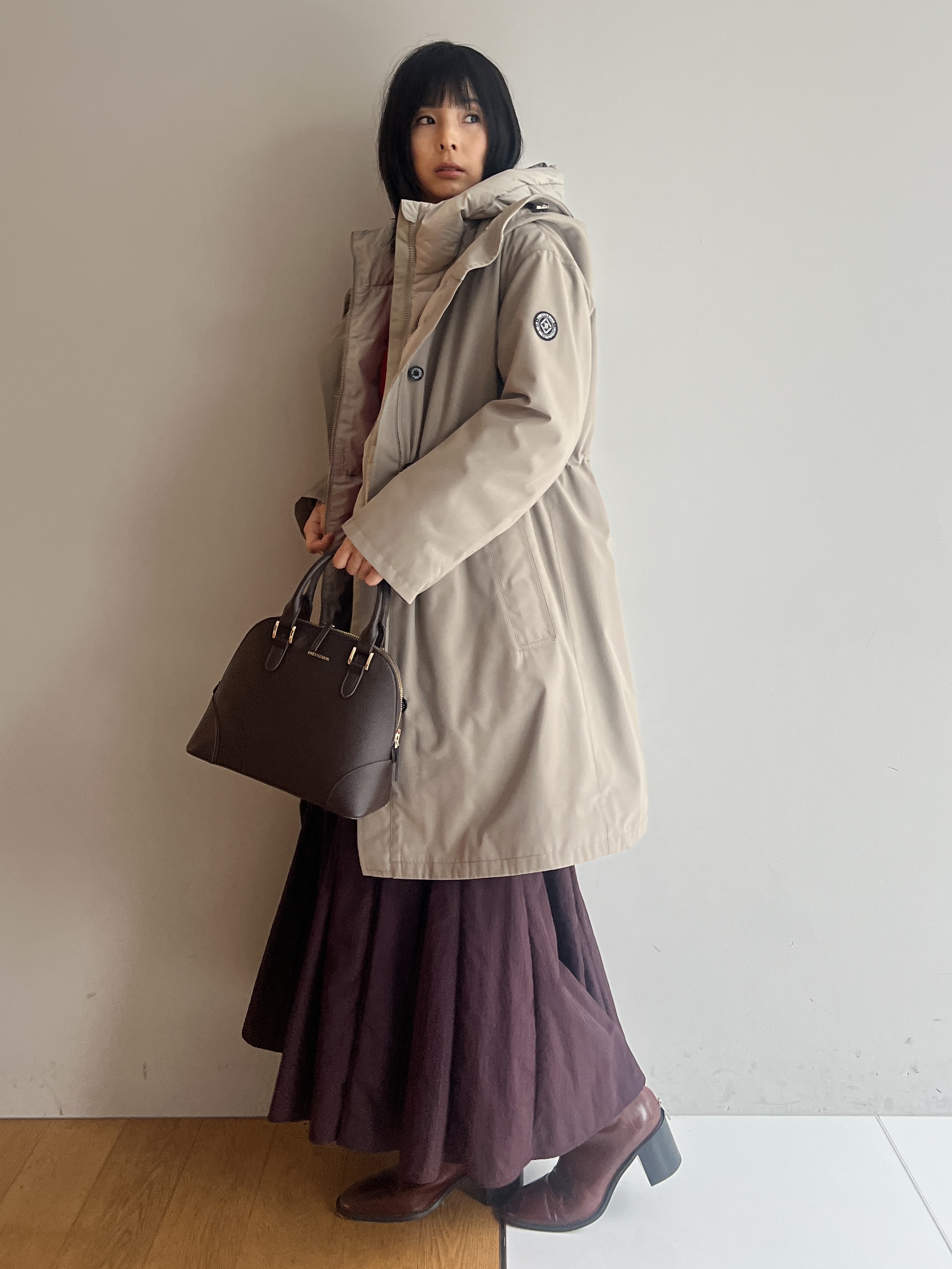 misaさんの「DRESSTERIOR｜ブガッティバッグ」を使ったコーディネート