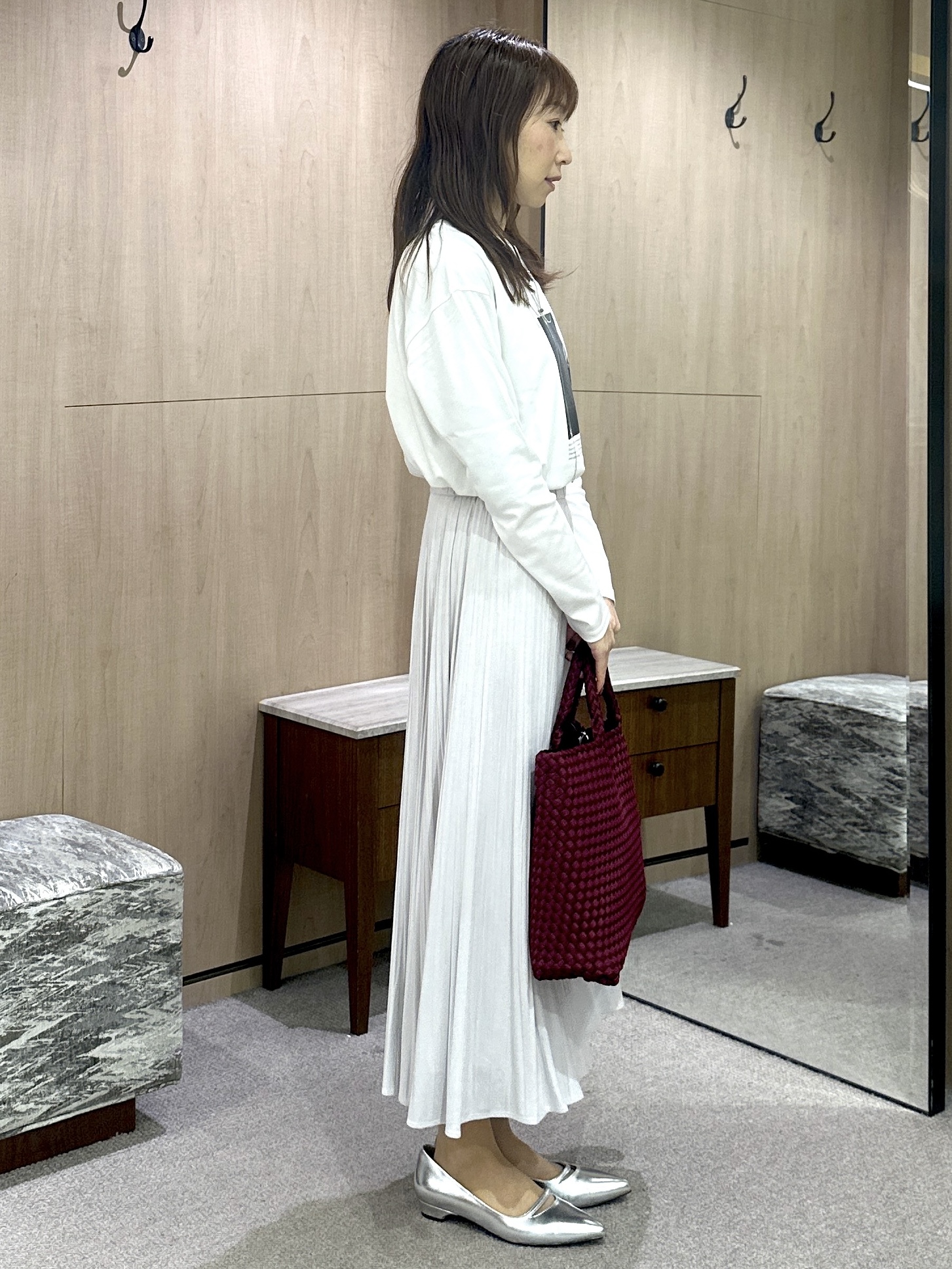 Miwaさんの「UNTITLED｜【ロゴ・プリント】フォトグラフィックロンT」を使ったコーディネート