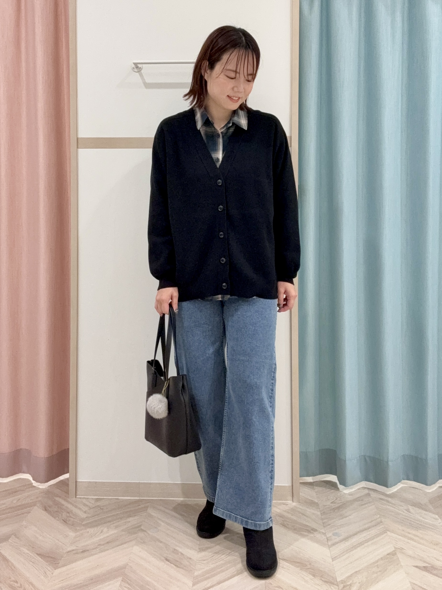 kさんの「SHOO･LA･RUE｜【洗濯後しわになりにくい/S-LL】気分で選ぶ 大人のデイリー使いに ベーシックシャツ」を使ったコーディネート