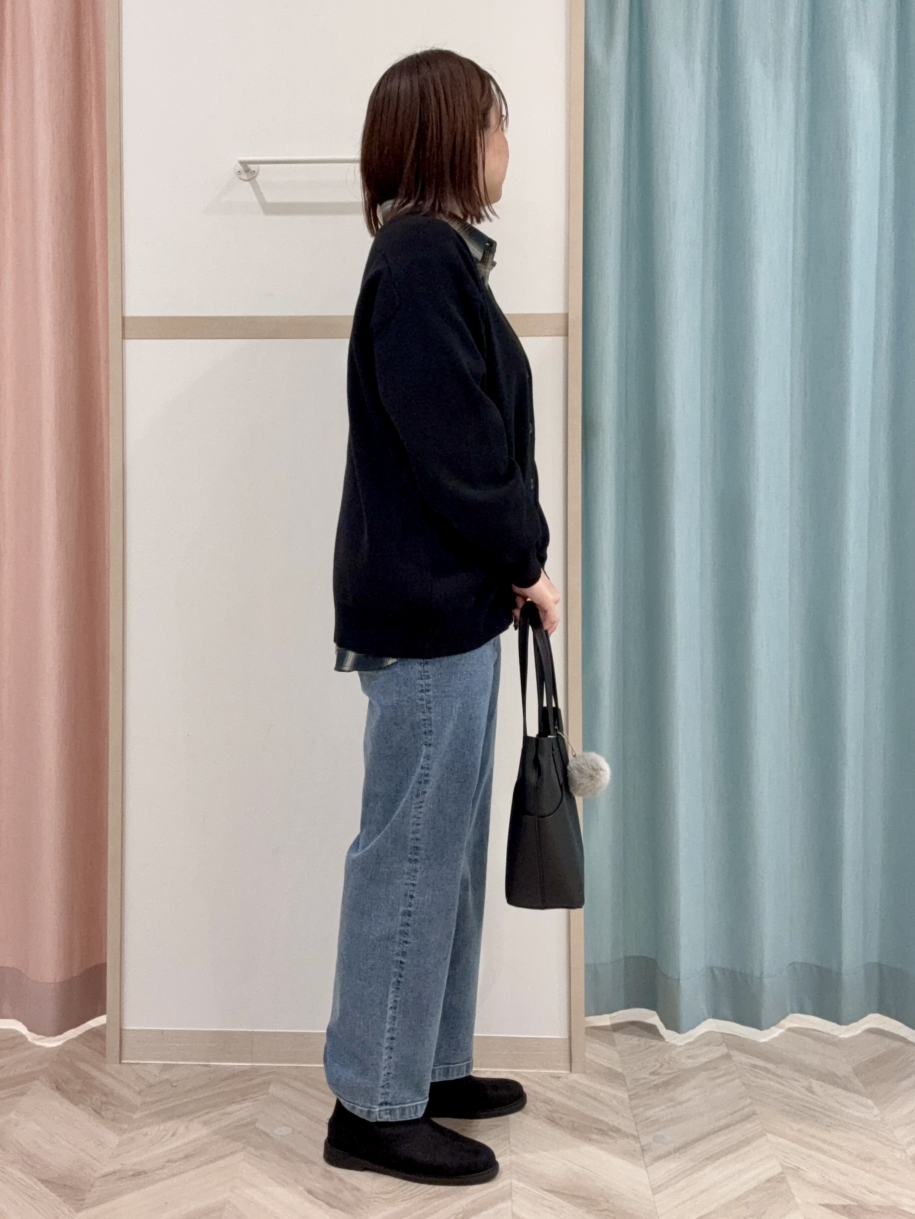 kさんの「SHOO･LA･RUE｜【洗濯後しわになりにくい/S-LL】気分で選ぶ 大人のデイリー使いに ベーシックシャツ」を使ったコーディネート