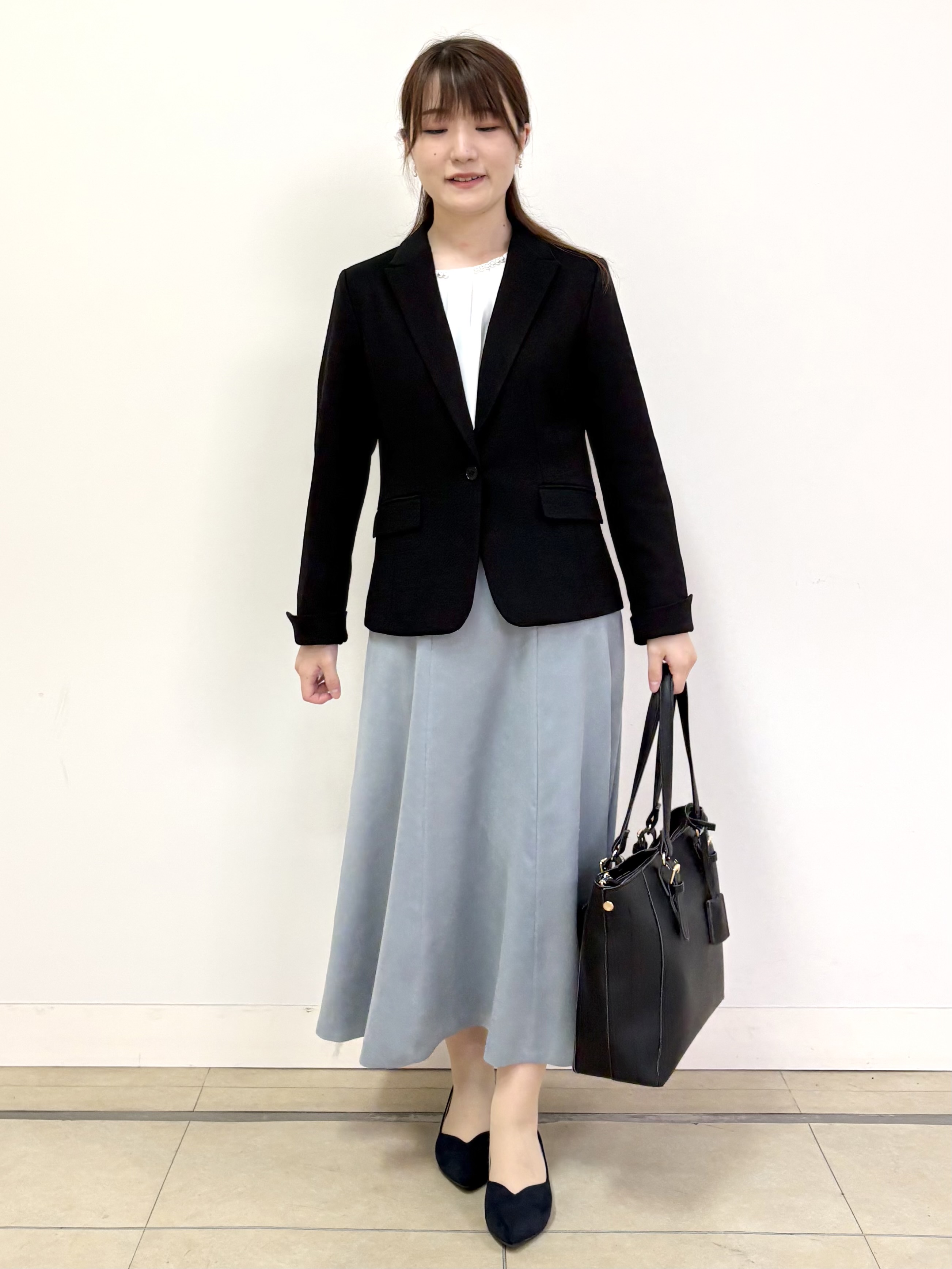 mikiさんの「Reflect｜【SS-4Lサイズ／セットアップ可】匠ジャケット／ベーシックテーラード」を使ったコーディネート