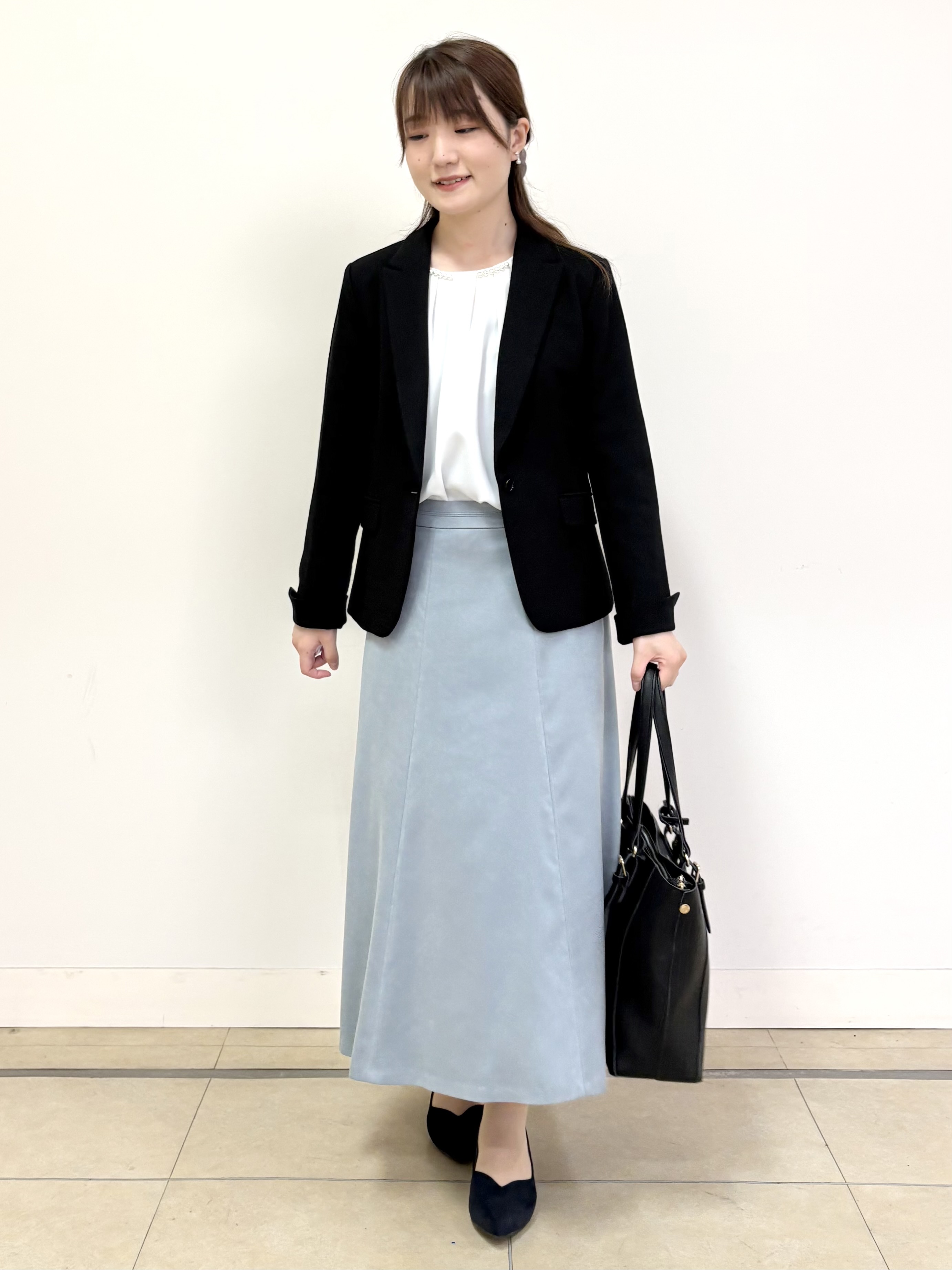 mikiさんの「Reflect｜【SS-4Lサイズ／セットアップ可】匠ジャケット／ベーシックテーラード」を使ったコーディネート
