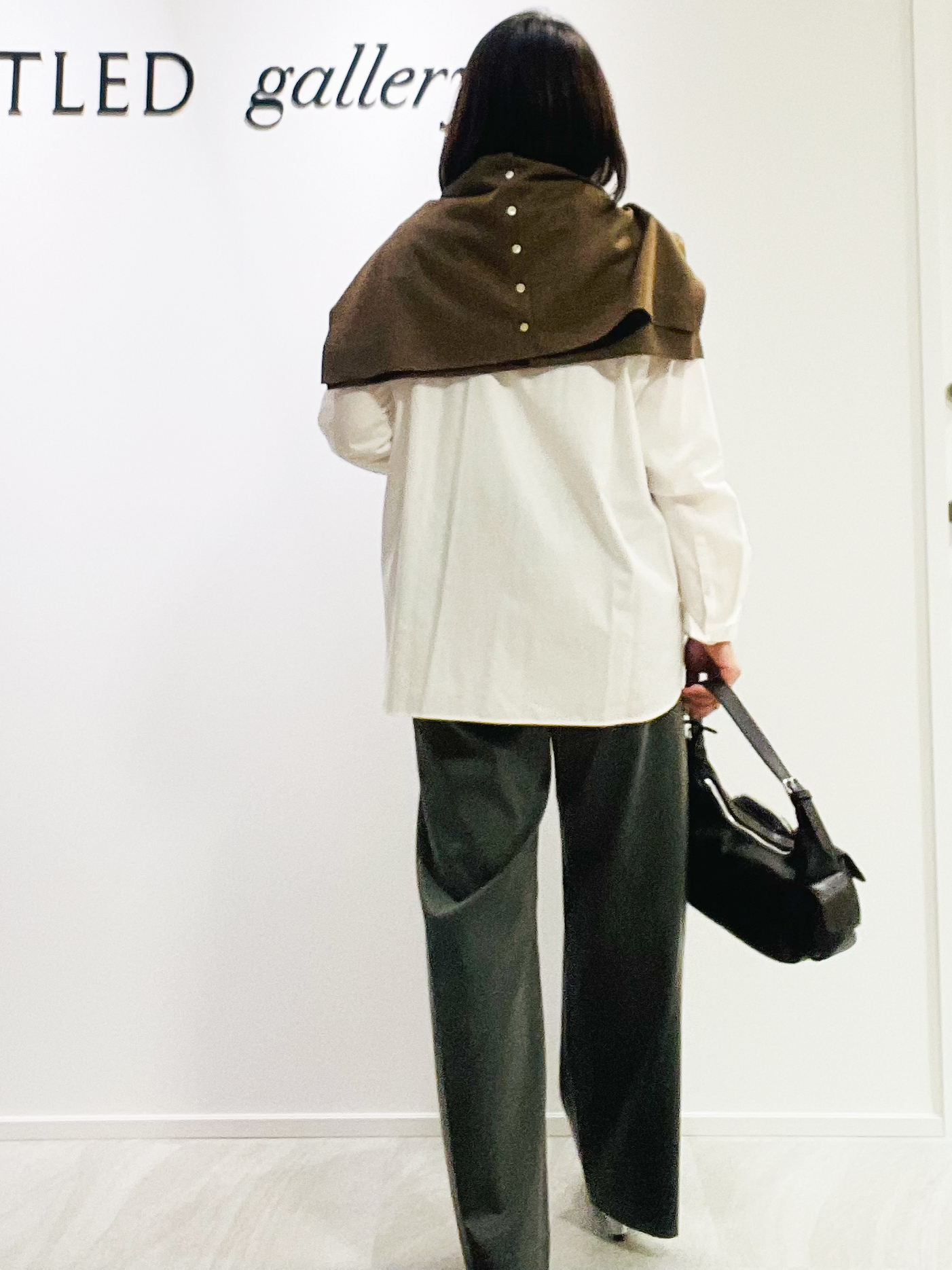 めいさんの「UNTITLED｜【6色展開/コットン100】カラーベーシックシャツ」を使ったコーディネート