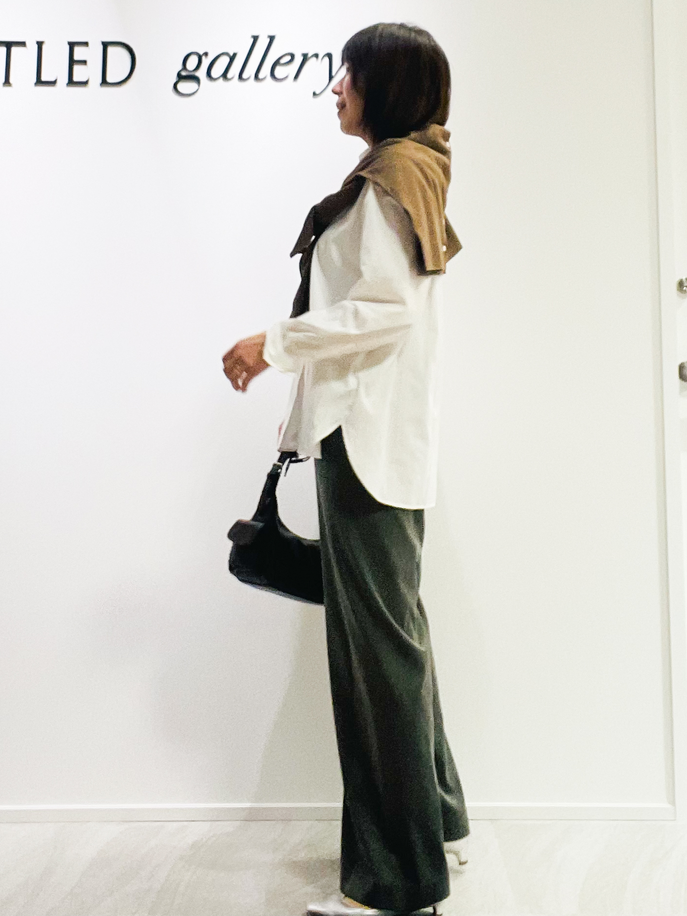 めいさんの「UNTITLED｜【6色展開/コットン100】カラーベーシックシャツ」を使ったコーディネート